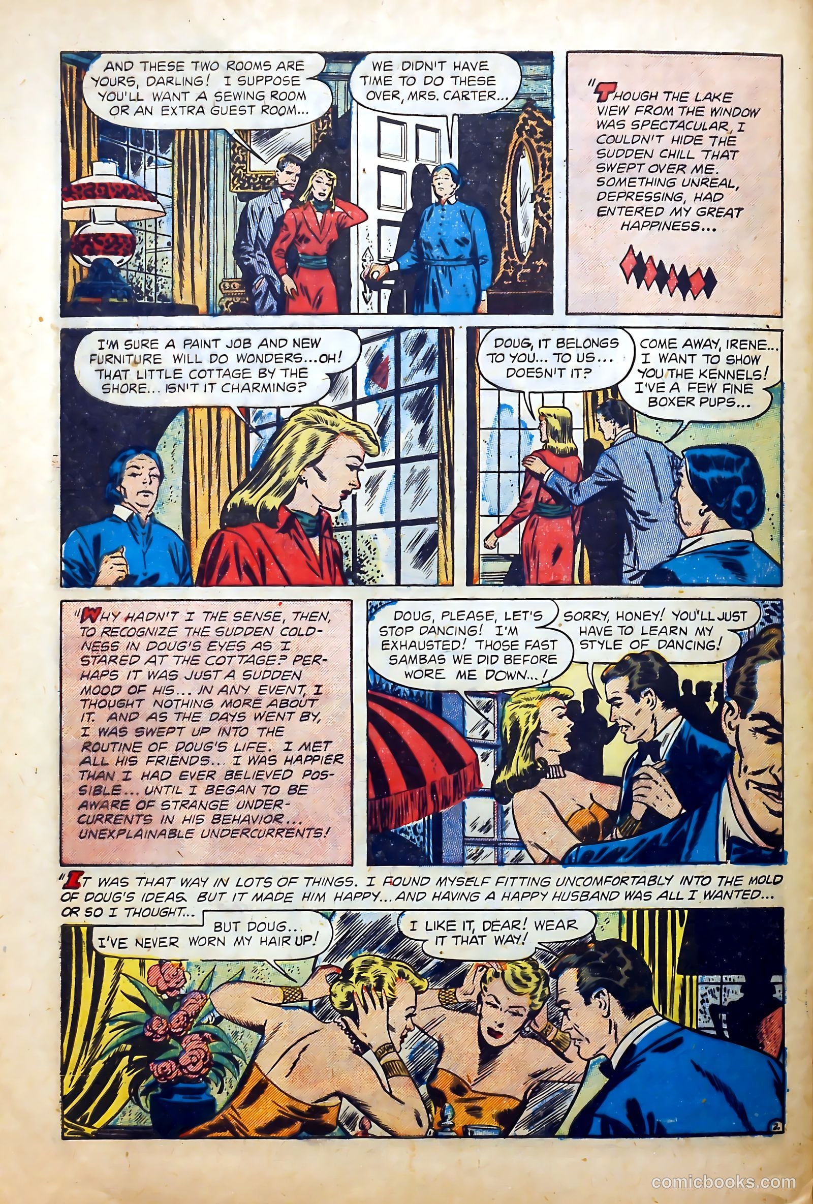 Popular Romance #9 (1950) — page 28 of 36