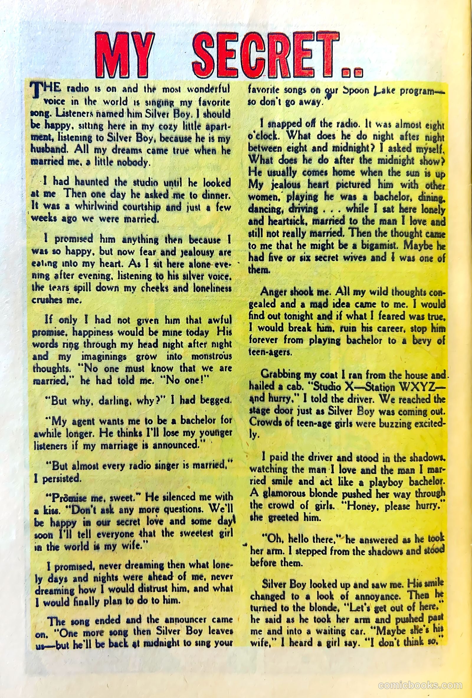 Popular Teen-Agers #11 (1952) — page 22 of 36