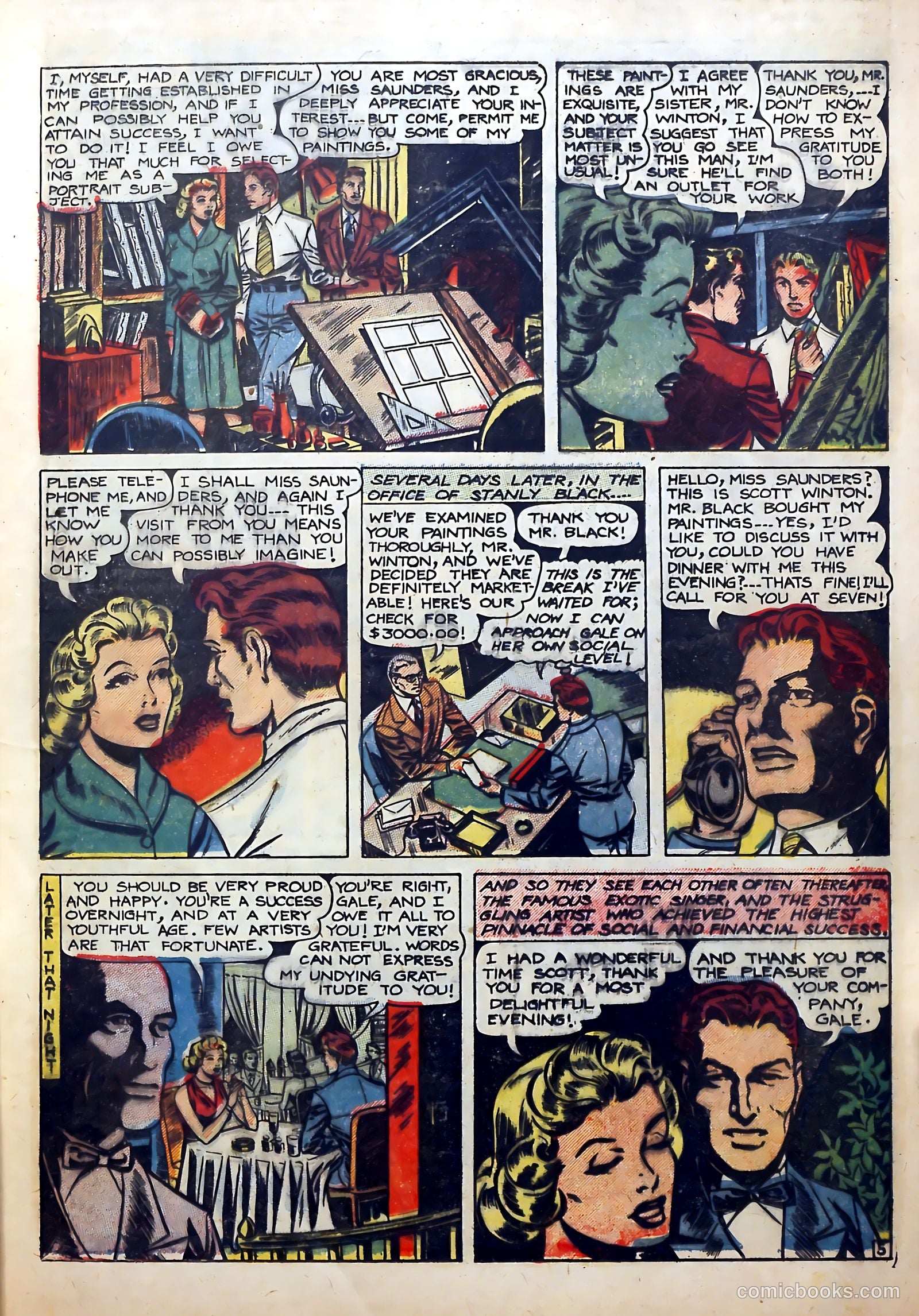 Popular Teen-Agers #12 (1952) — page 7 of 36