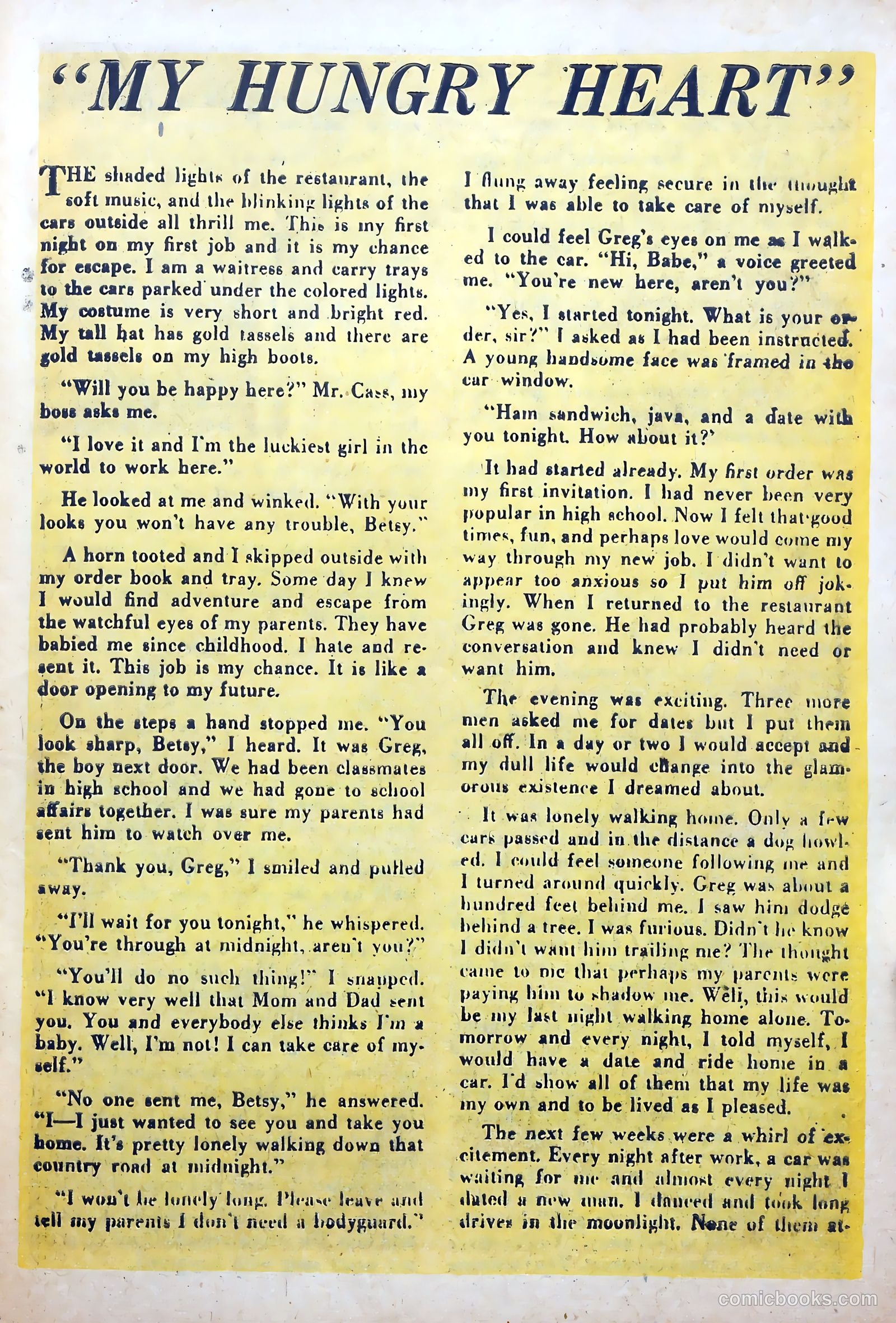 Popular Teen-Agers #12 (1952) — page 21 of 36