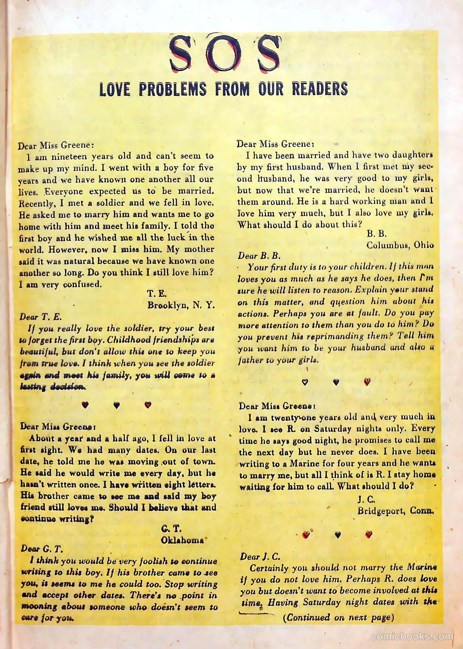 Popular Teen-Agers #14 (1952) — page 21 of 36