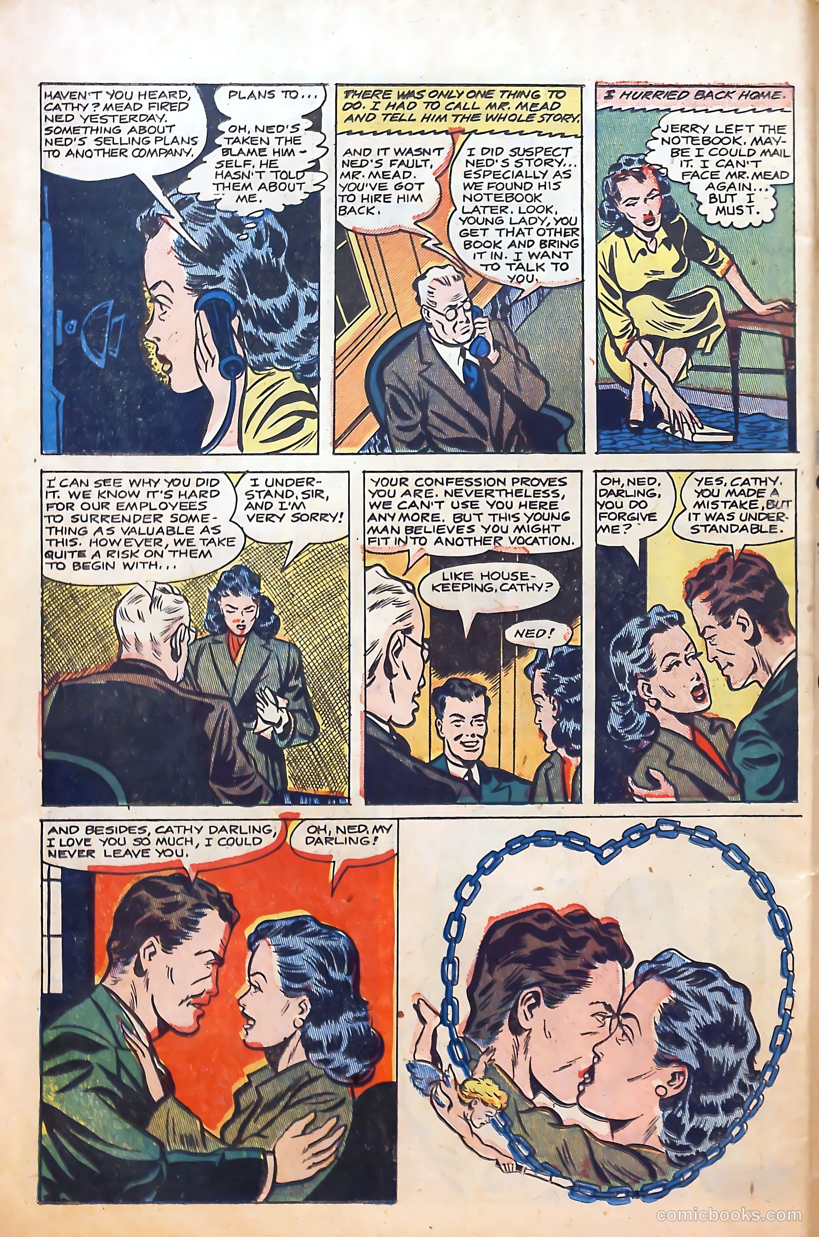 Popular Teen-Agers #14 (1952) — page 32 of 36