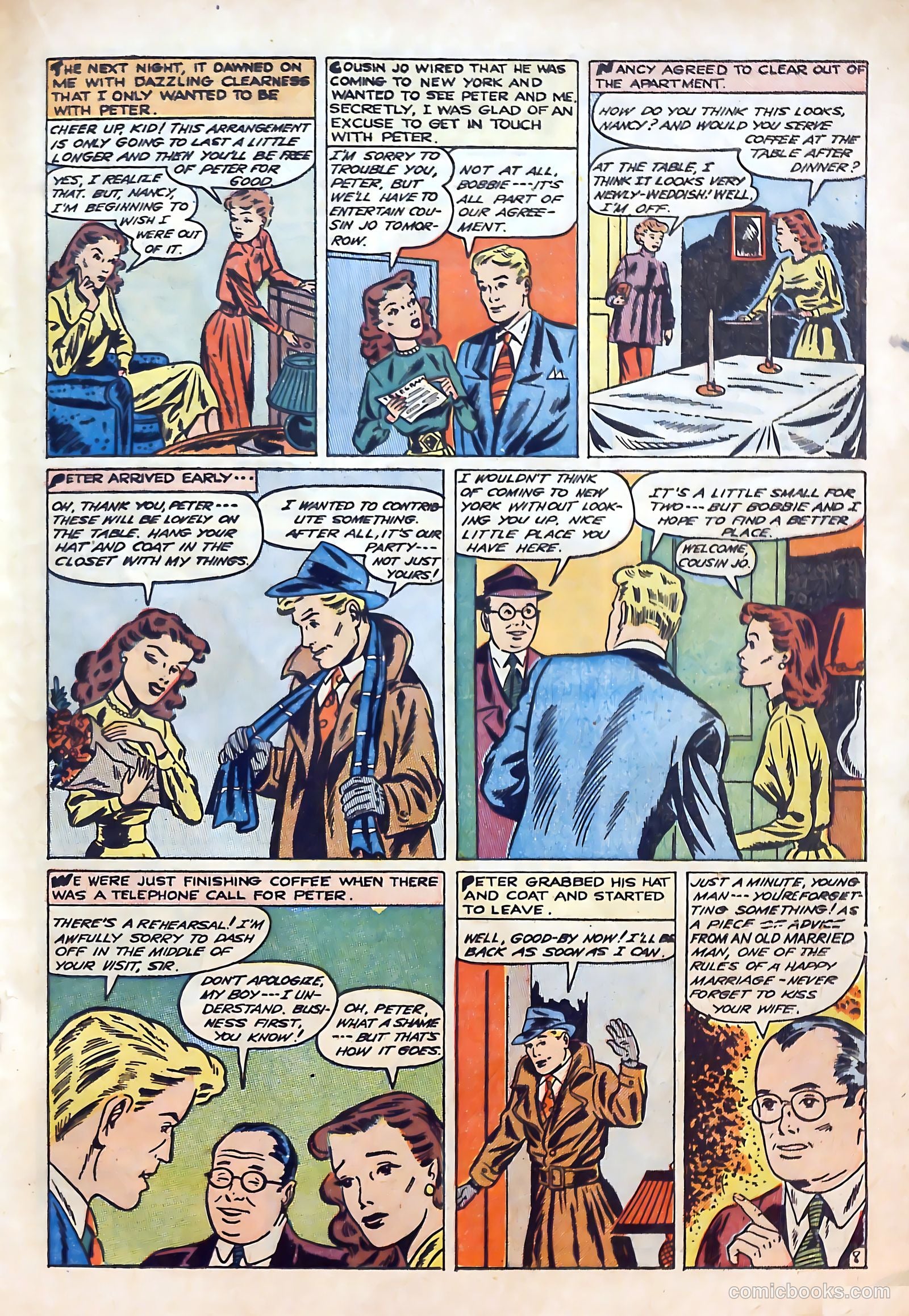Popular Teen-Agers #18 (1953) — page 19 of 36