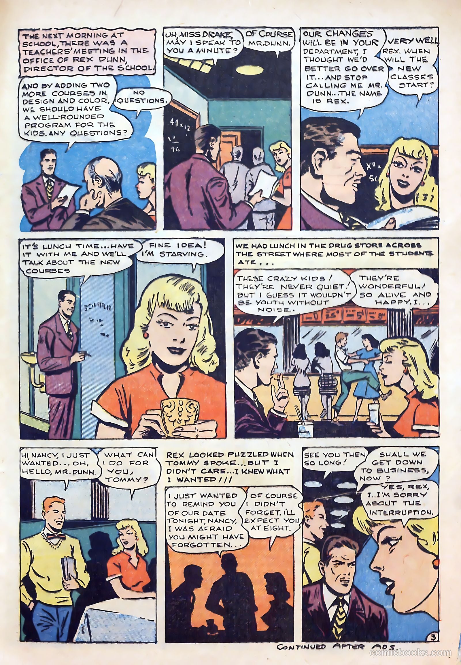 Popular Teen-Agers #18 (1953) — page 25 of 36