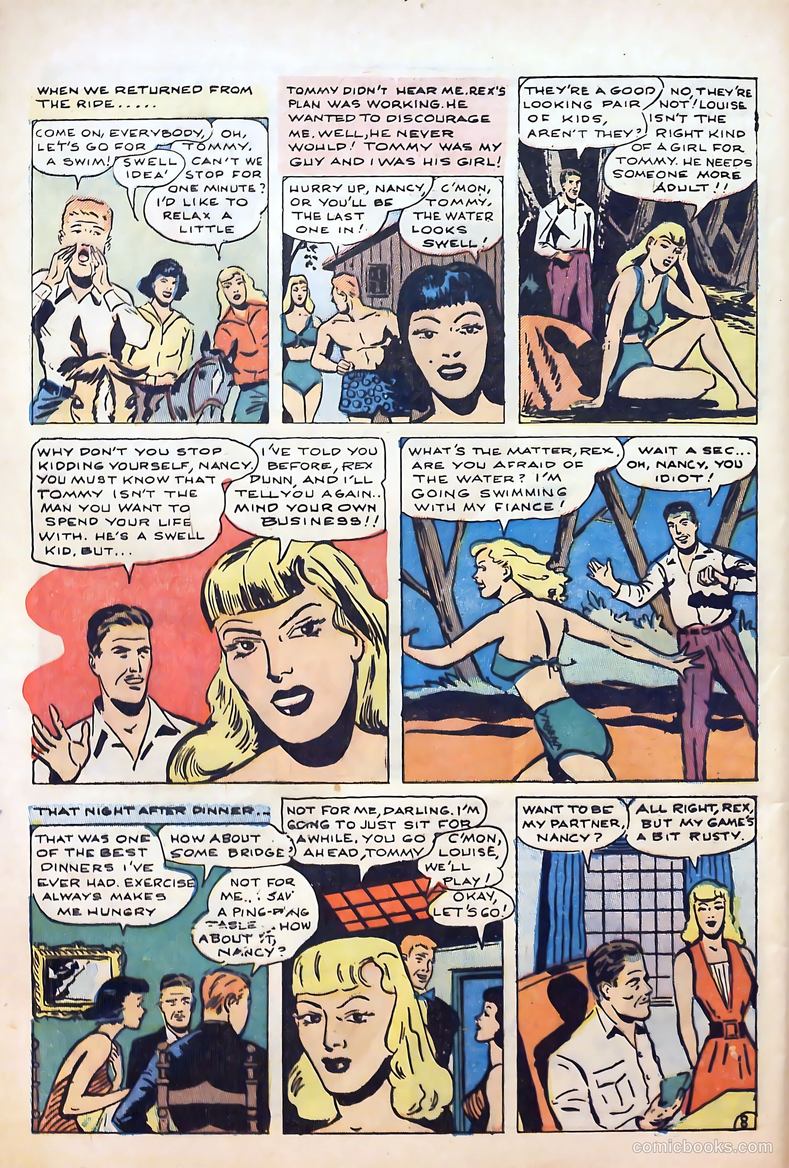 Popular Teen-Agers #18 (1953) — page 32 of 36