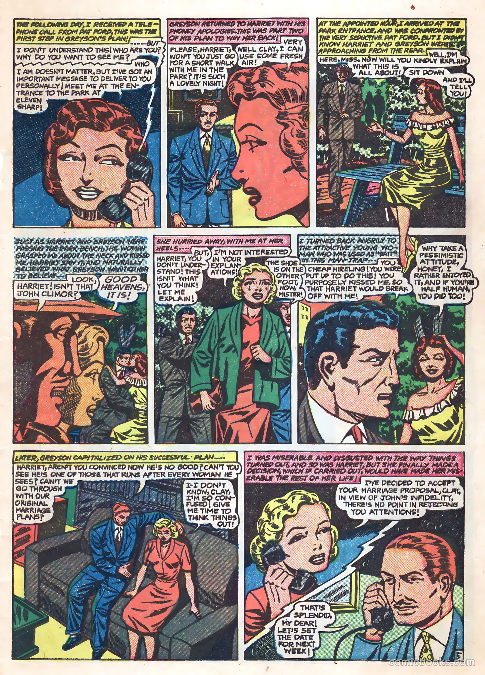 Popular Teen-Agers #20 (1954) — page 8 of 38