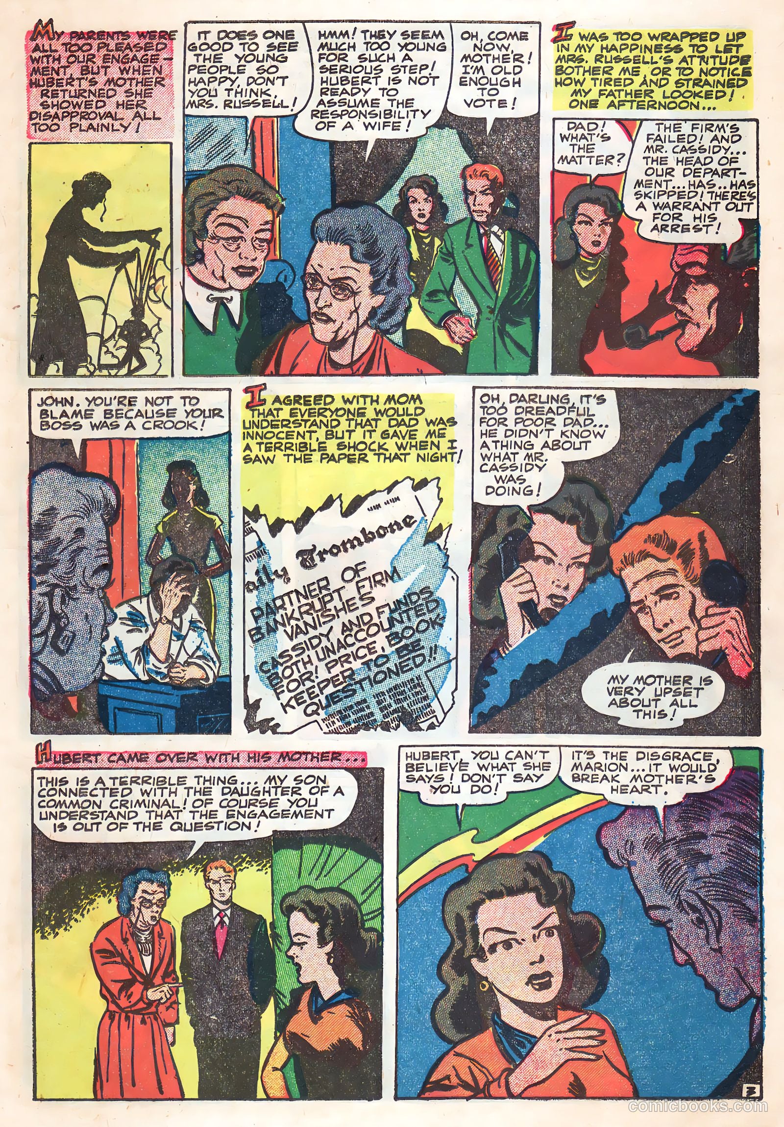 Popular Teen-Agers #20 (1954) — page 16 of 38