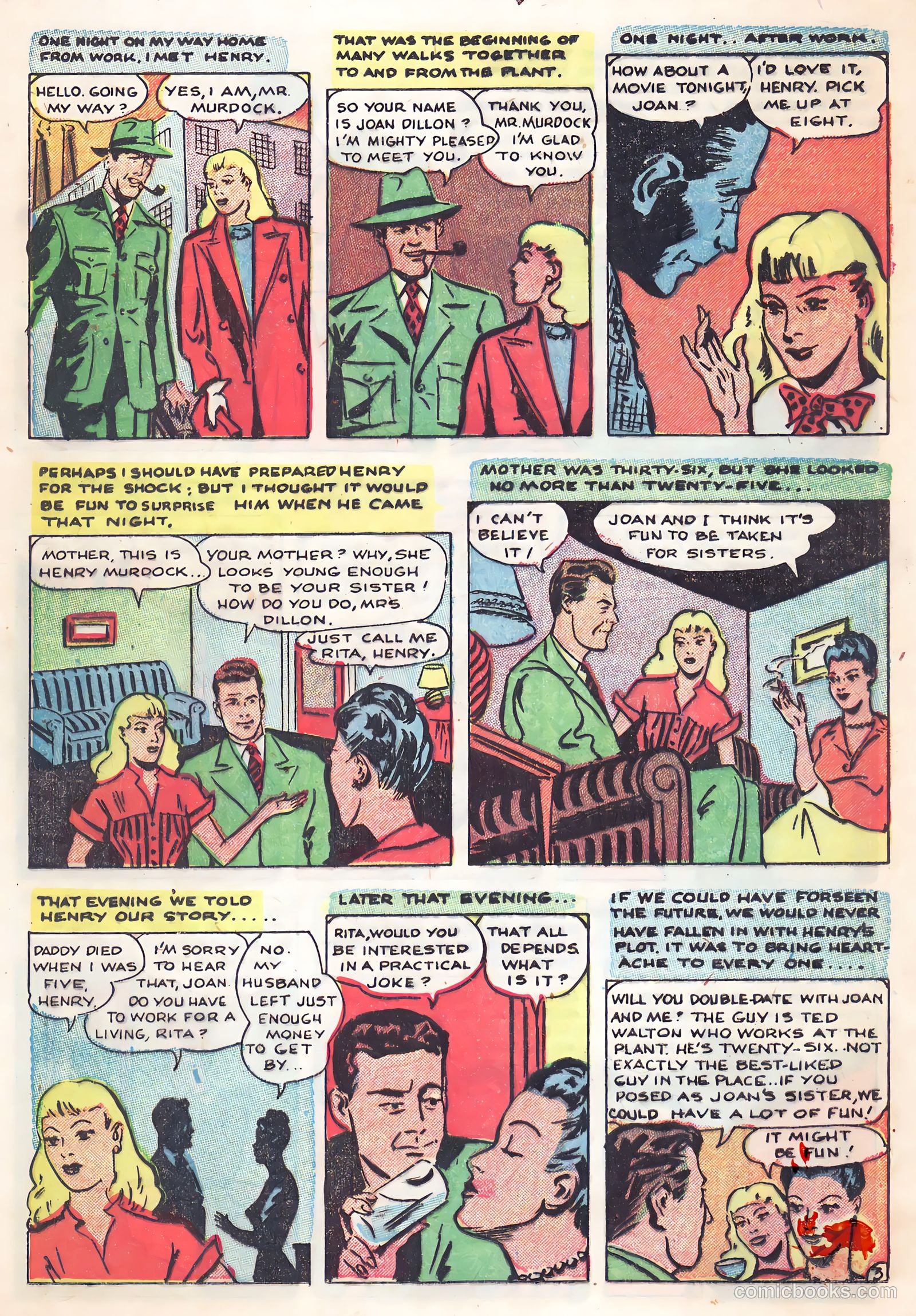 Popular Teen-Agers #20 (1954) — page 25 of 38