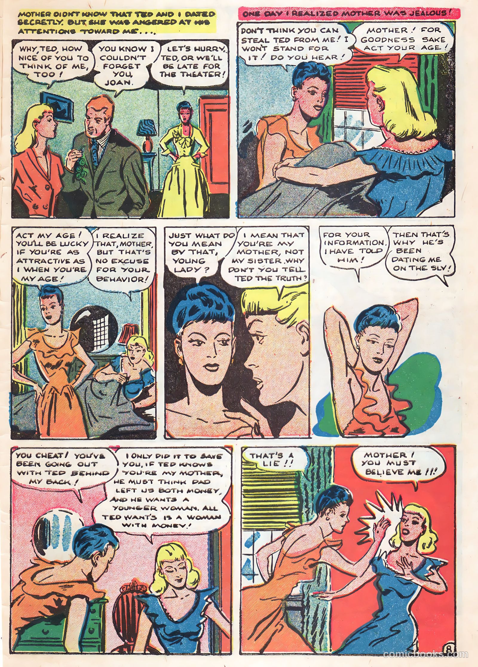 Popular Teen-Agers #20 (1954) — page 32 of 38