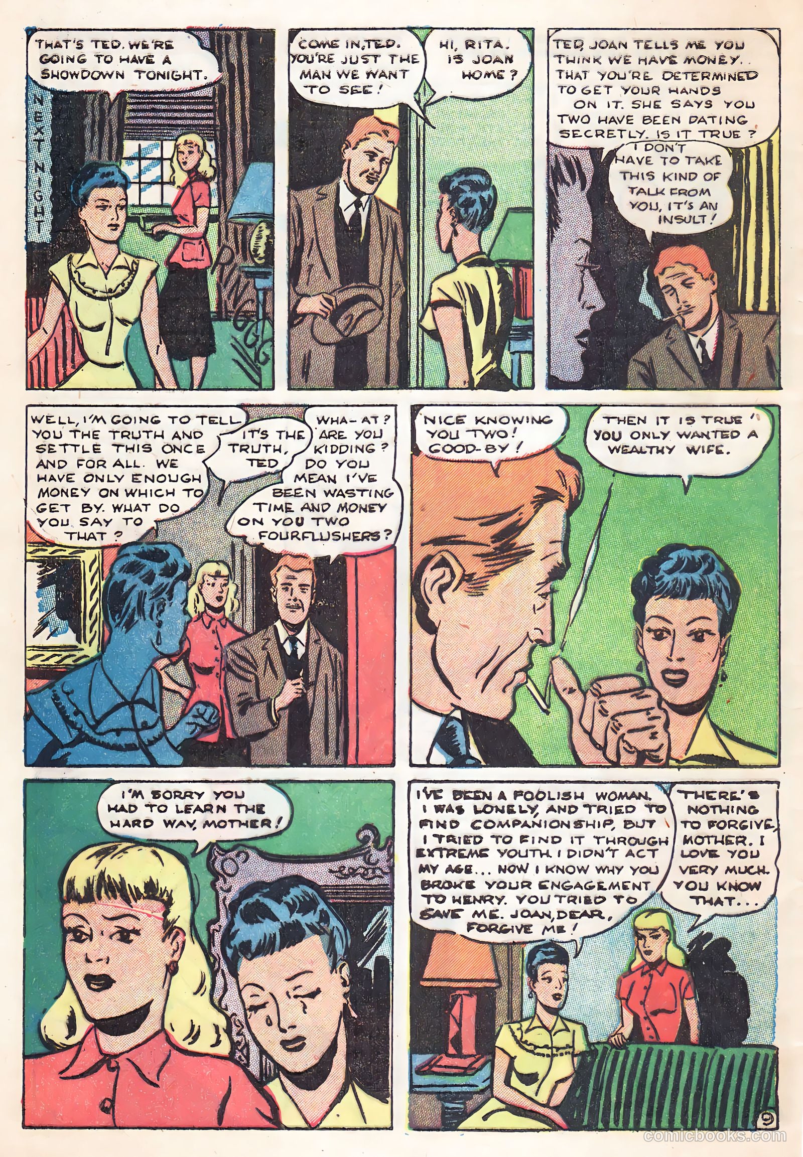 Popular Teen-Agers #20 (1954) — page 33 of 38