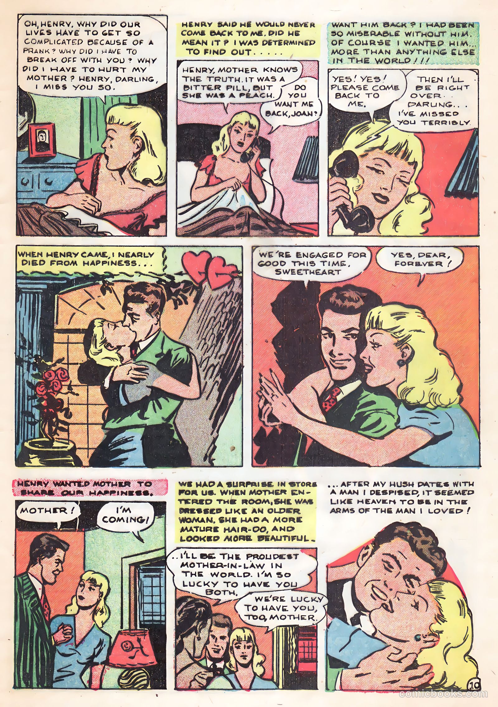 Popular Teen-Agers #20 (1954) — page 34 of 38