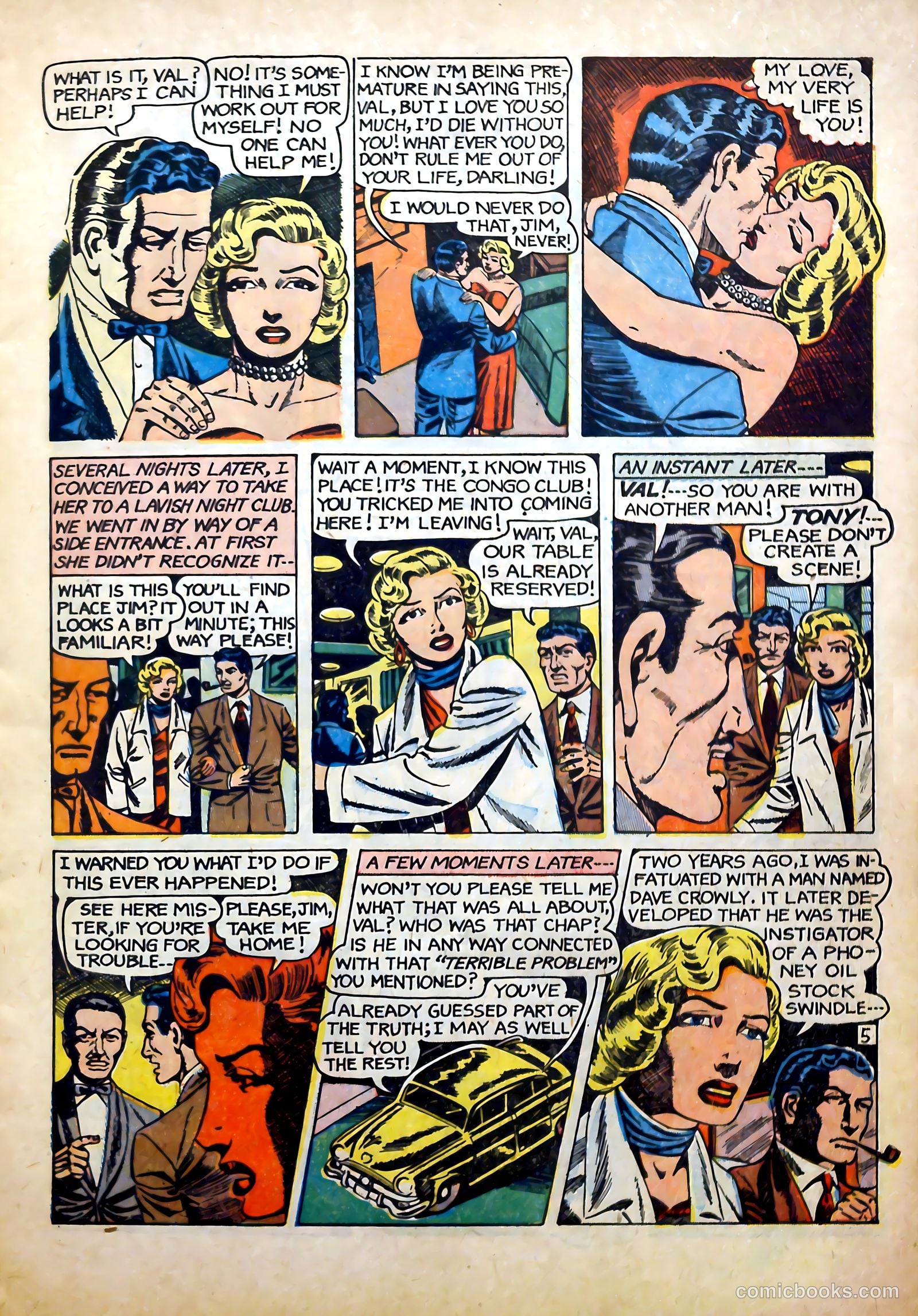 Popular Teen-Agers #21 (1954) — page 7 of 36