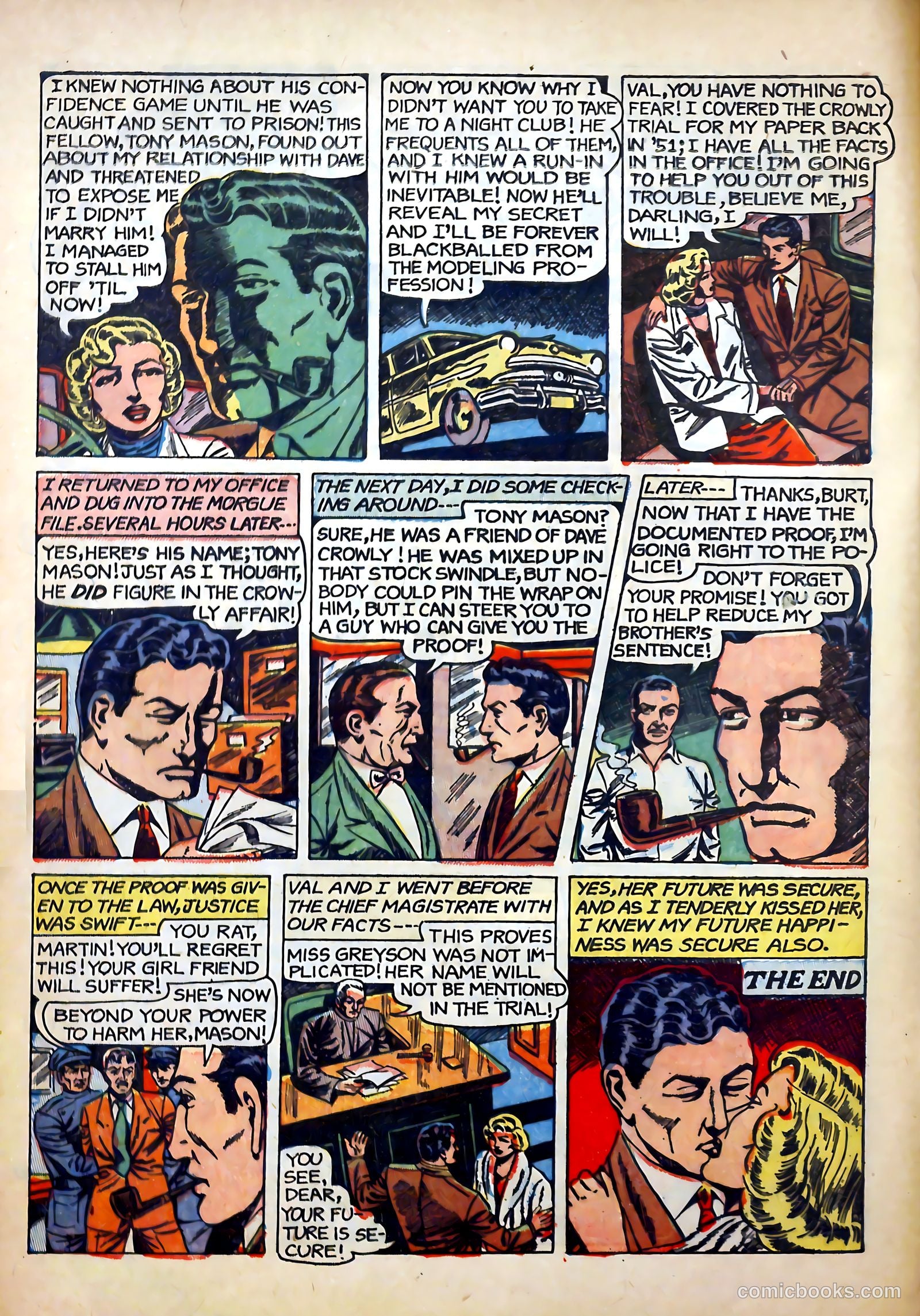 Popular Teen-Agers #21 (1954) — page 8 of 36