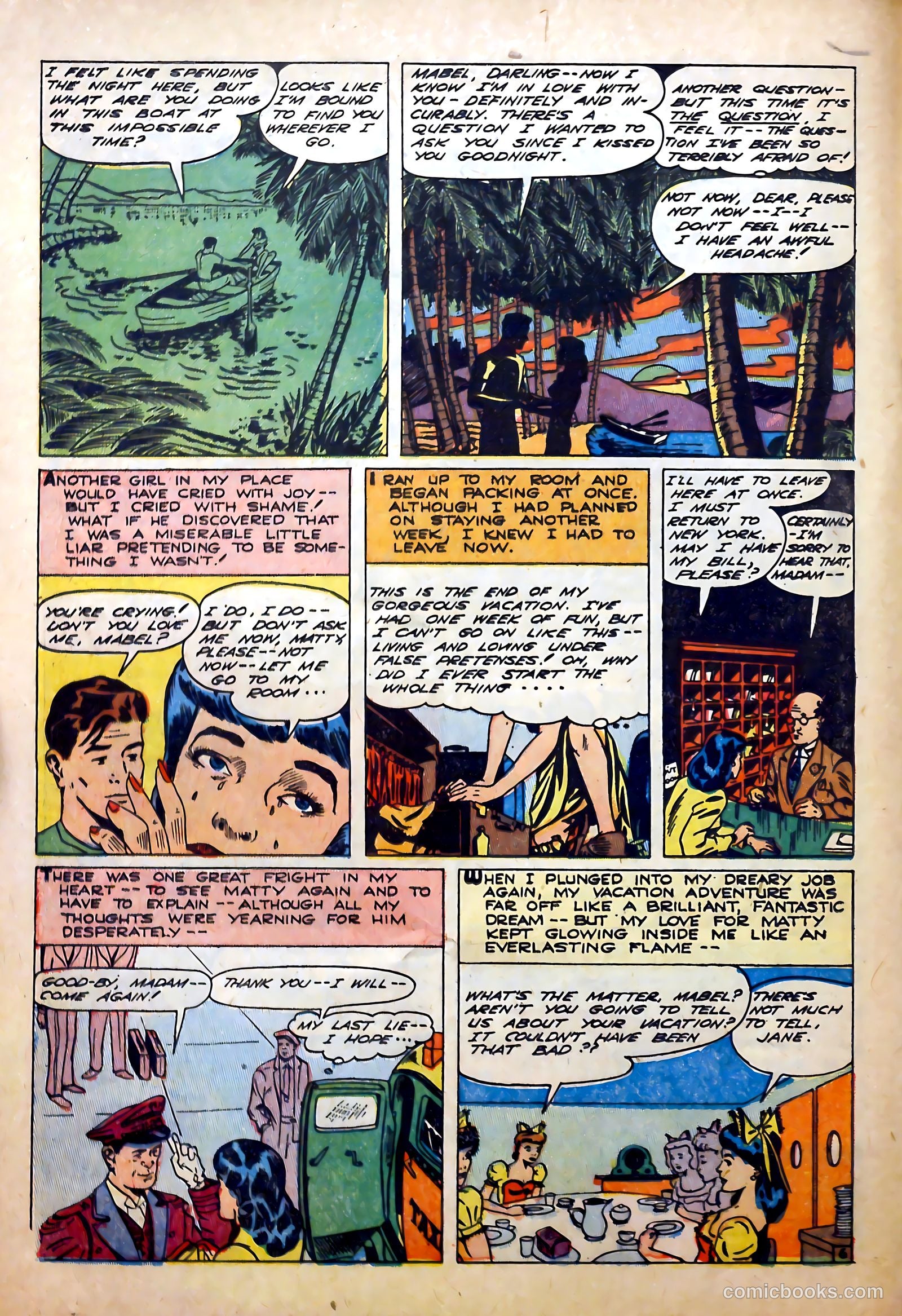 Popular Teen-Agers #21 (1954) — page 18 of 36