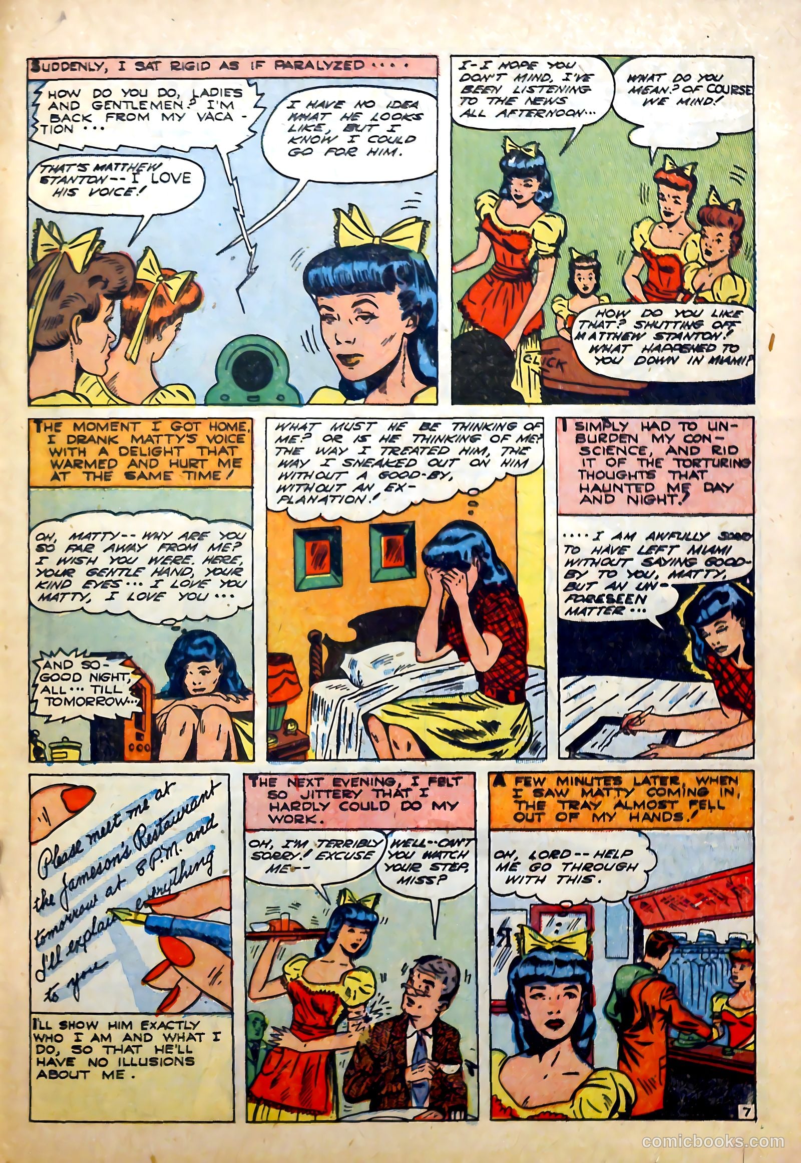 Popular Teen-Agers #21 (1954) — page 19 of 36
