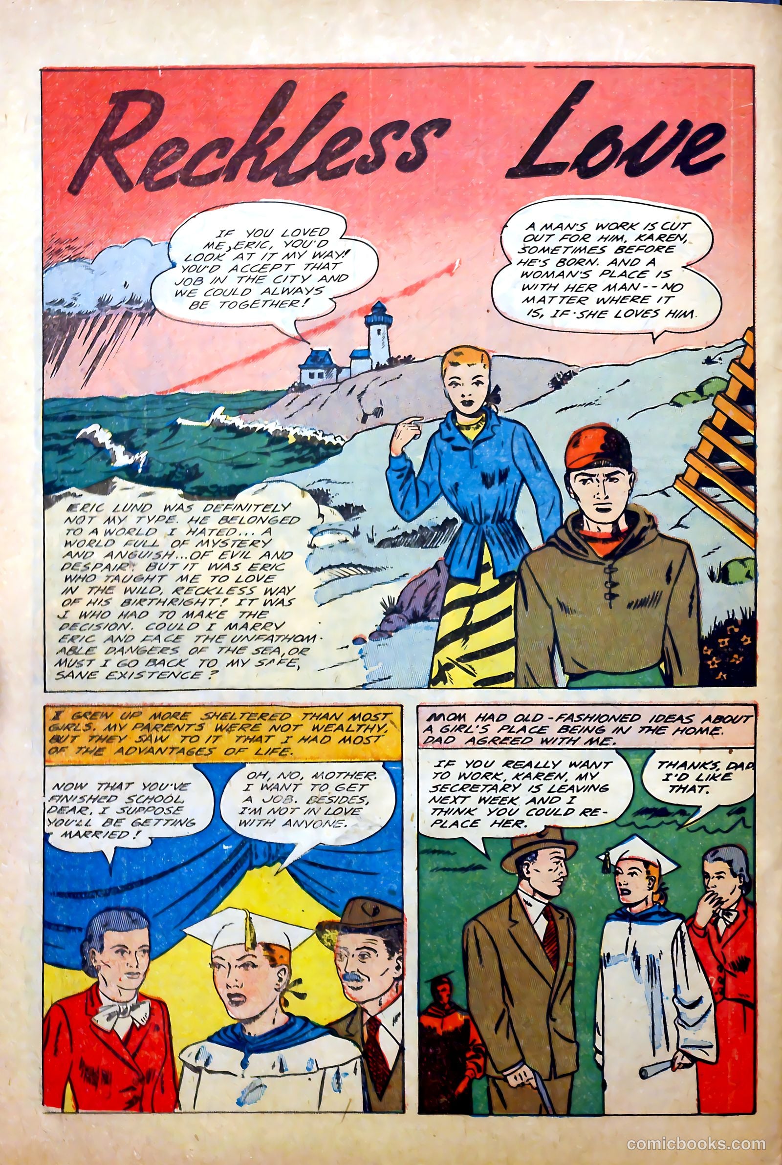 Popular Teen-Agers #21 (1954) — page 22 of 36