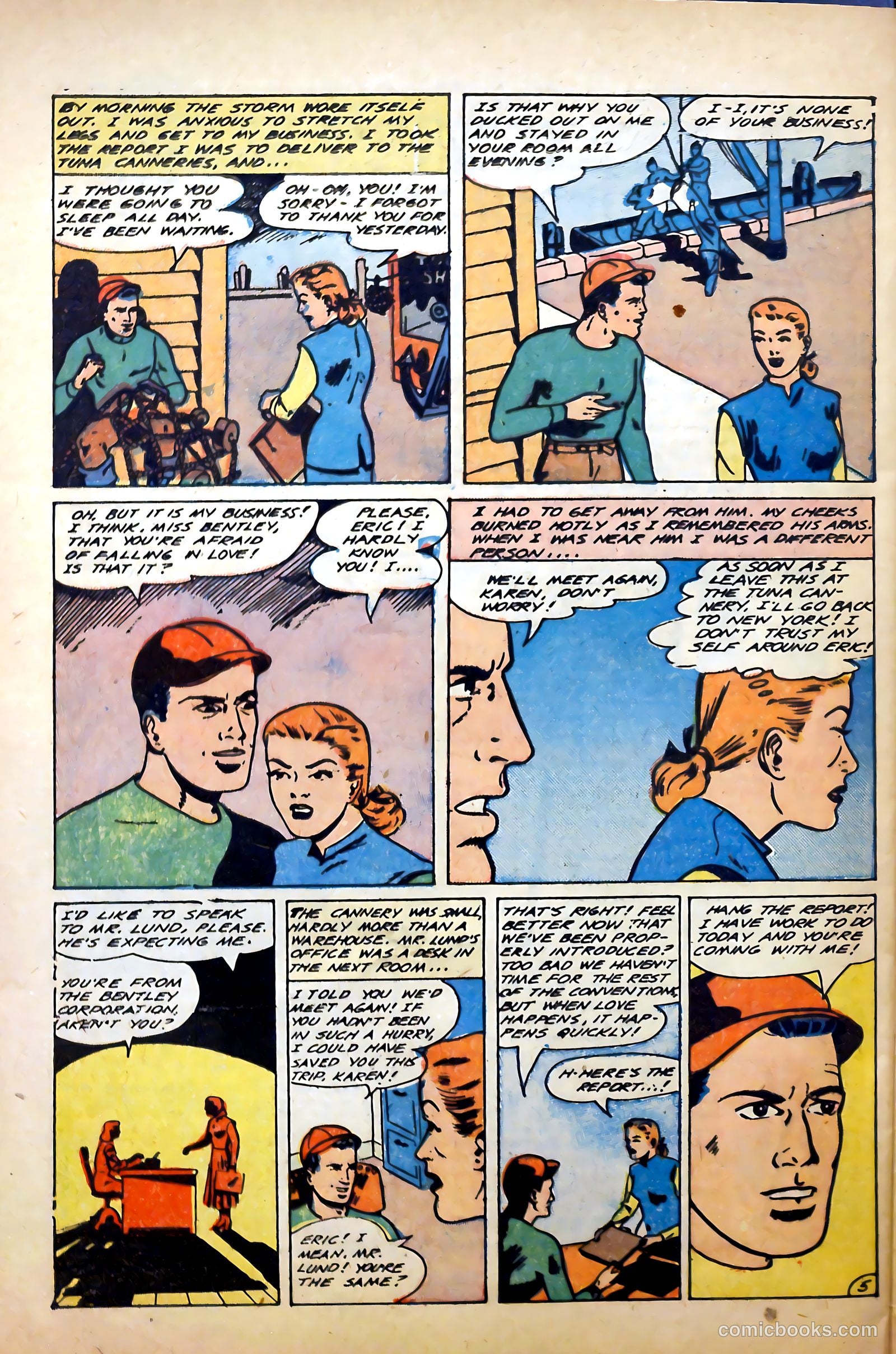 Popular Teen-Agers #21 (1954) — page 28 of 36