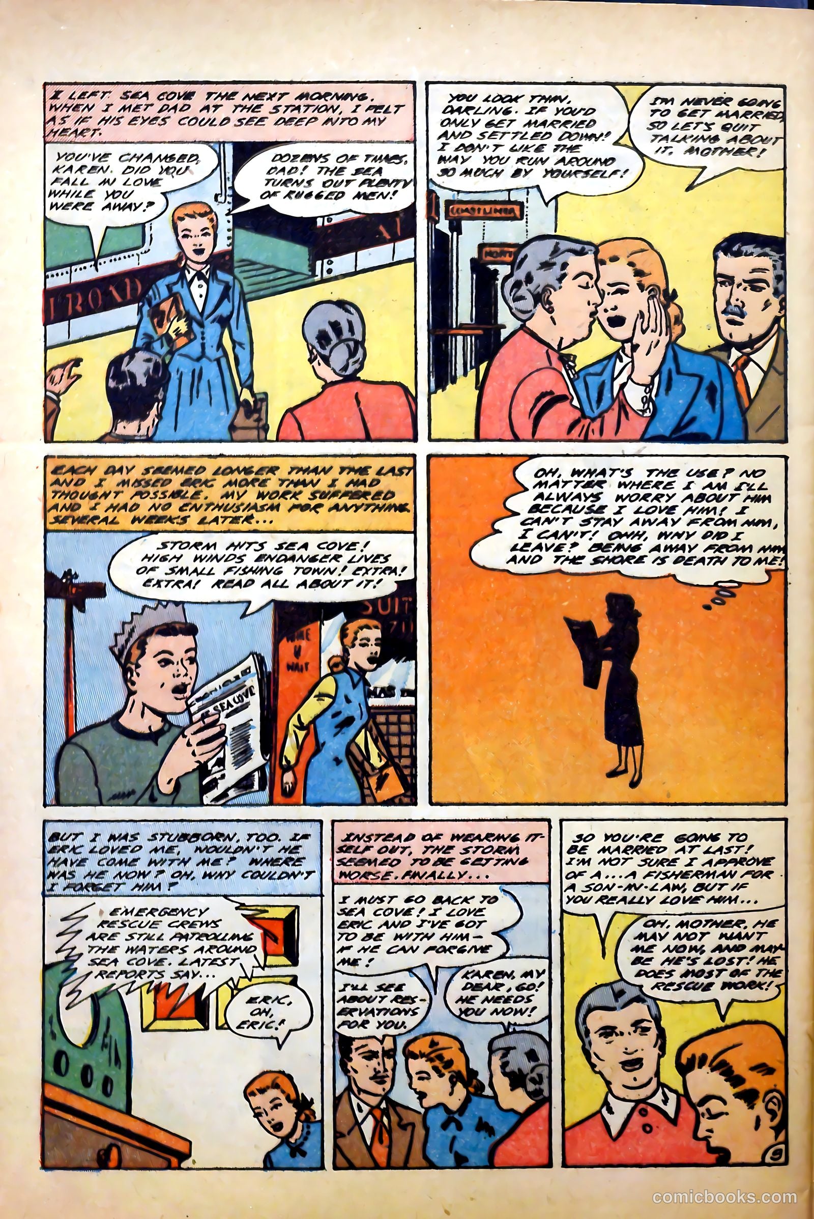 Popular Teen-Agers #21 (1954) — page 32 of 36
