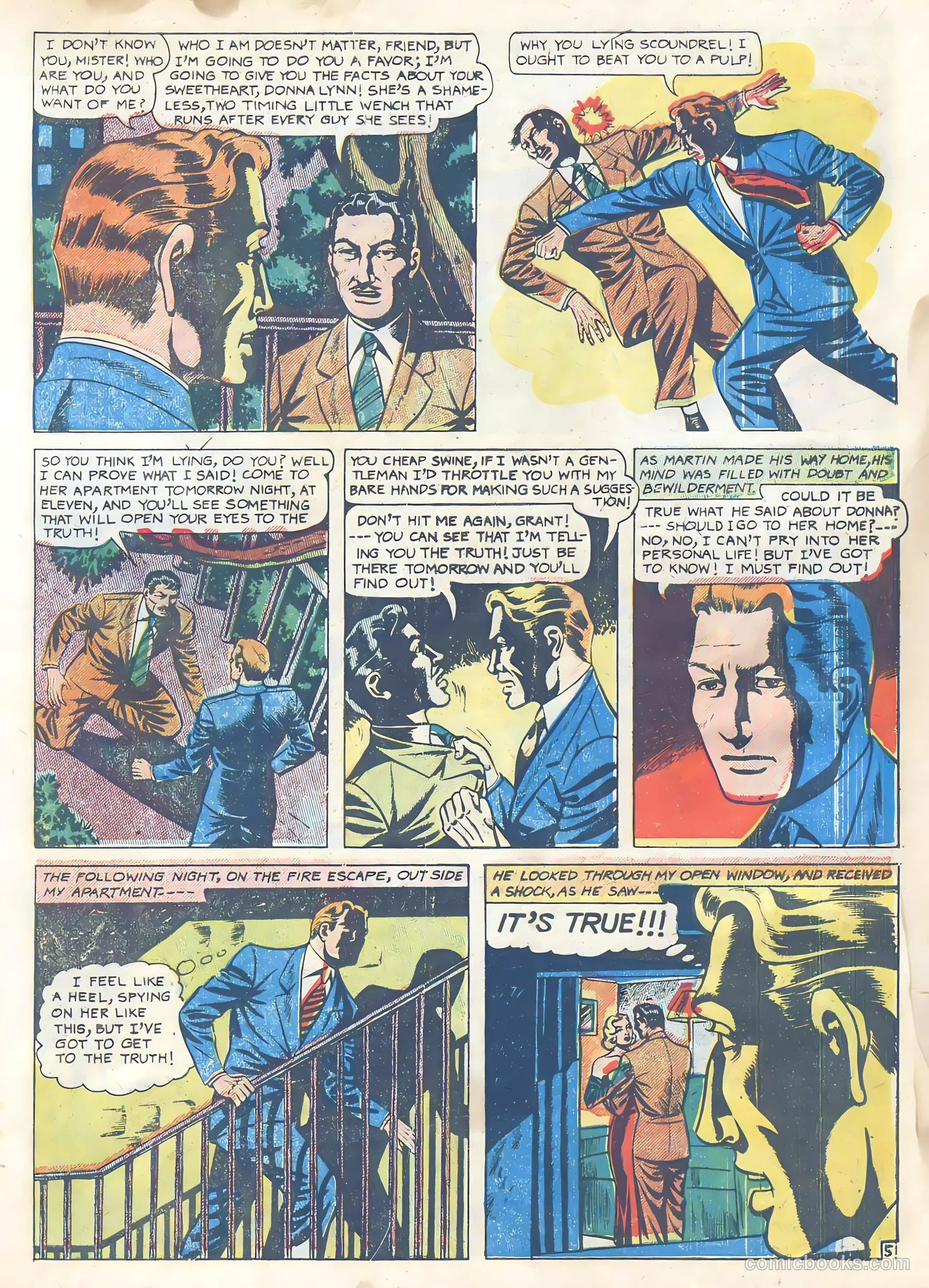 Popular Teen-Agers #23 (1954) — page 7 of 36
