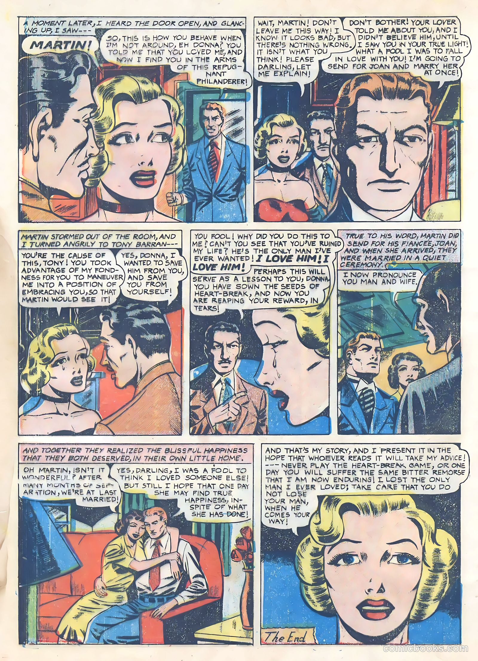 Popular Teen-Agers #23 (1954) — page 8 of 36