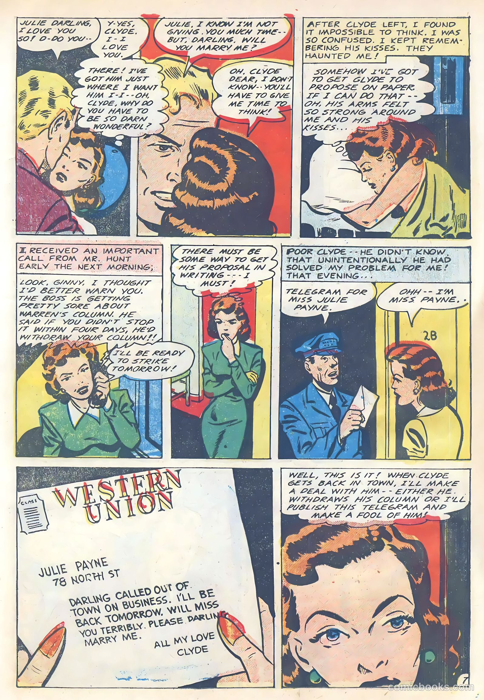 Popular Teen-Agers #23 (1954) — page 19 of 36