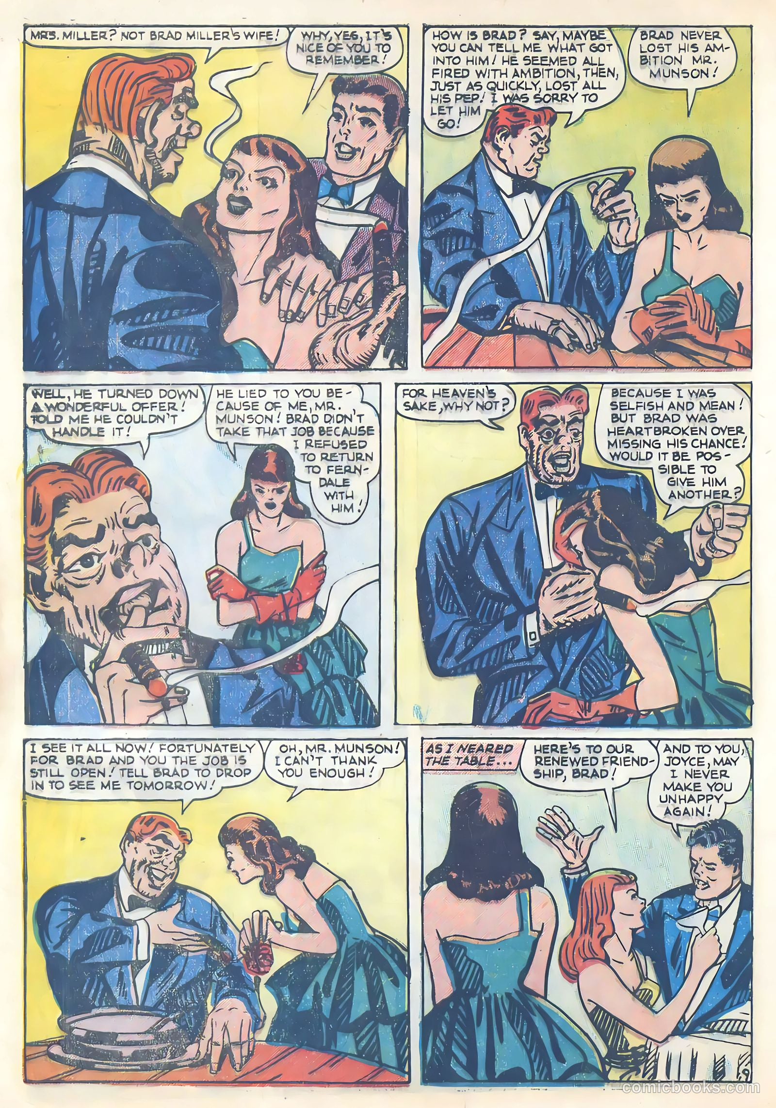 Popular Teen-Agers #23 (1954) — page 32 of 36