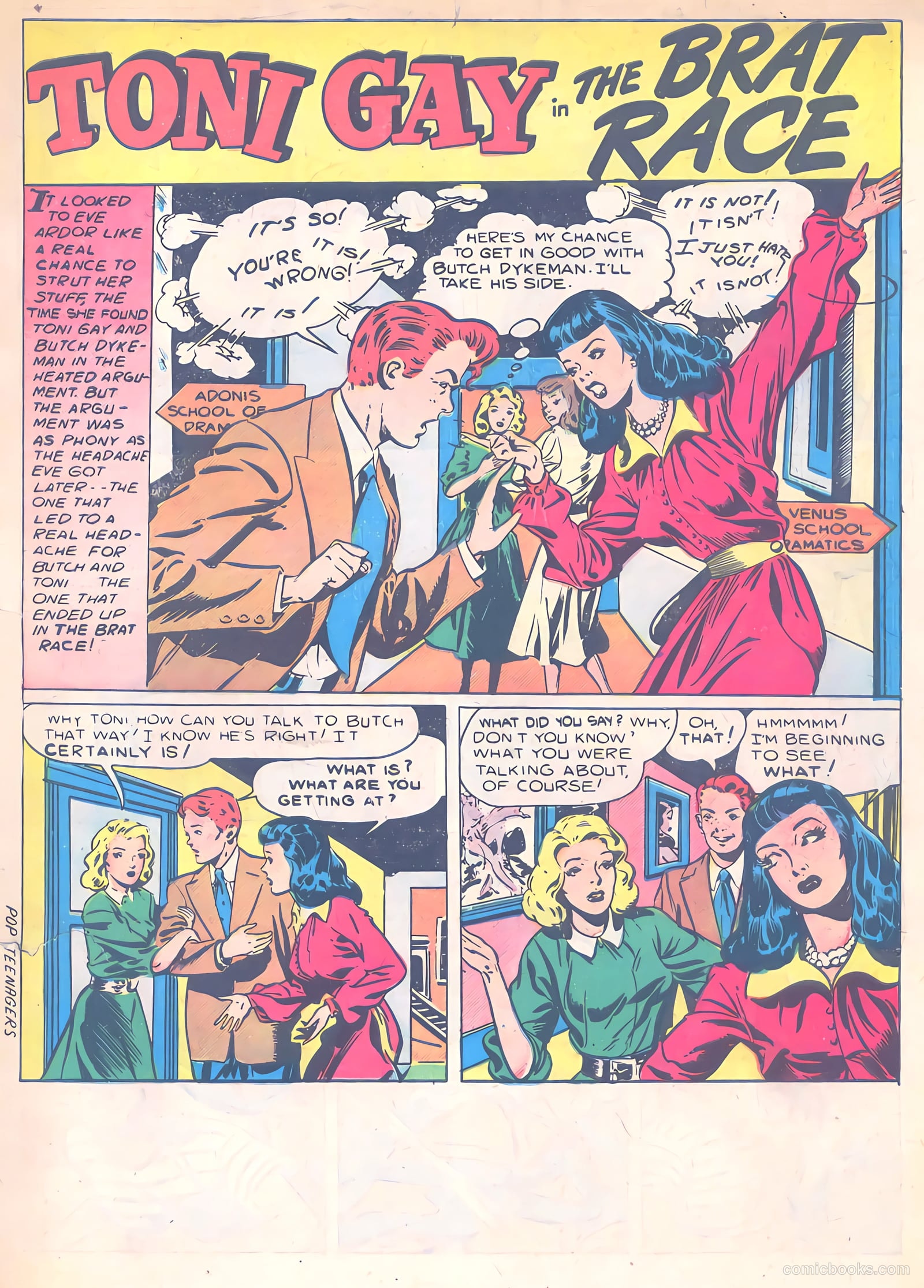 Popular Teen-Agers #5 (1950) — page 3 of 36