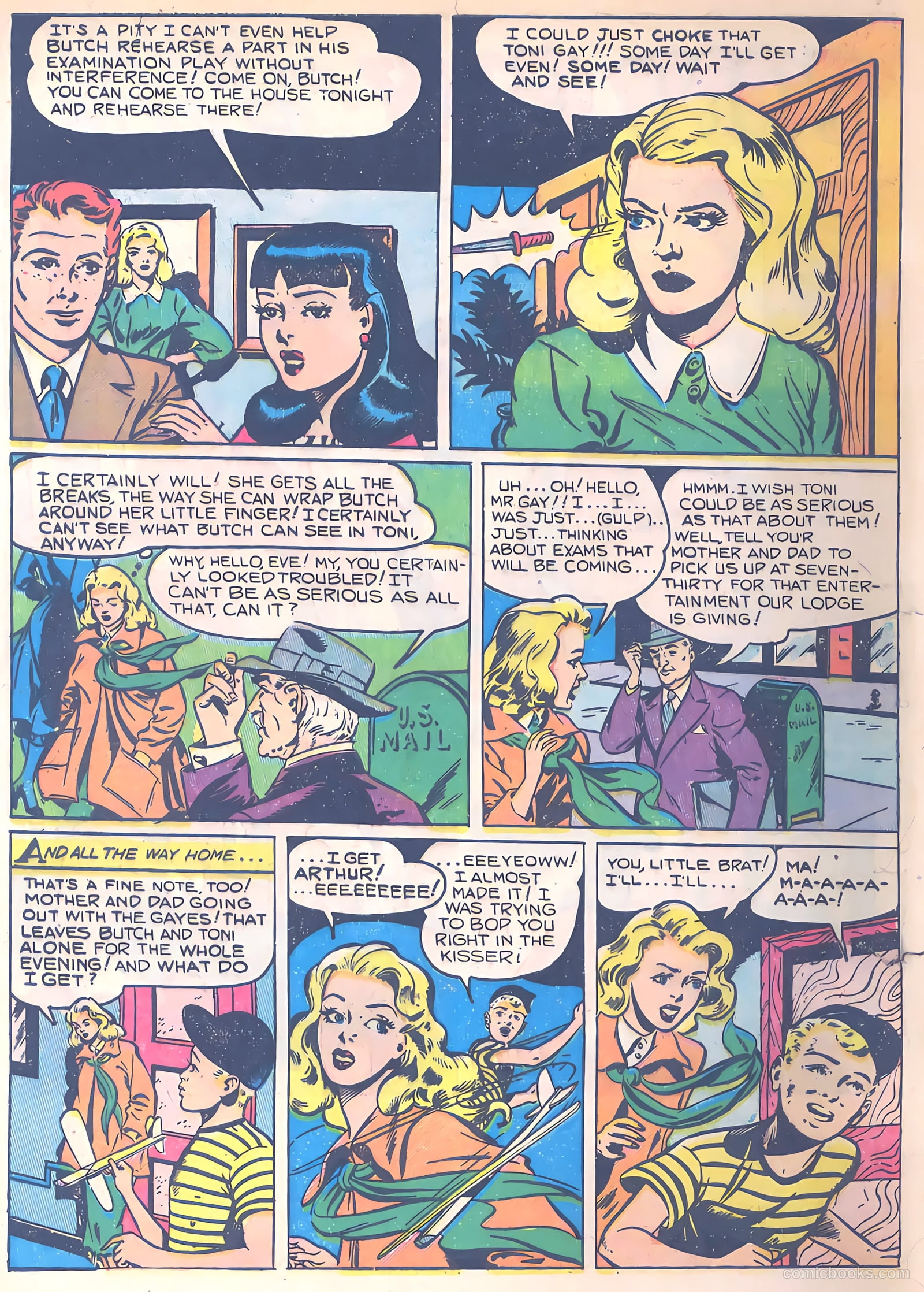 Popular Teen-Agers #5 (1950) — page 4 of 36