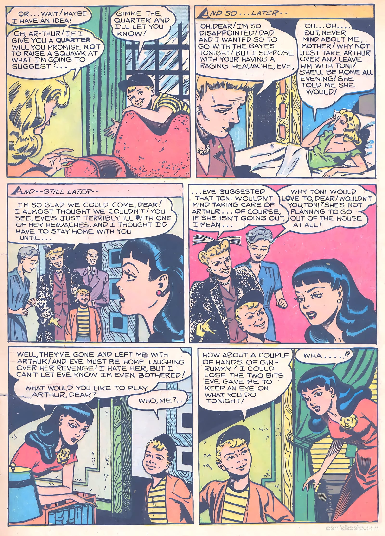 Popular Teen-Agers #5 (1950) — page 5 of 36