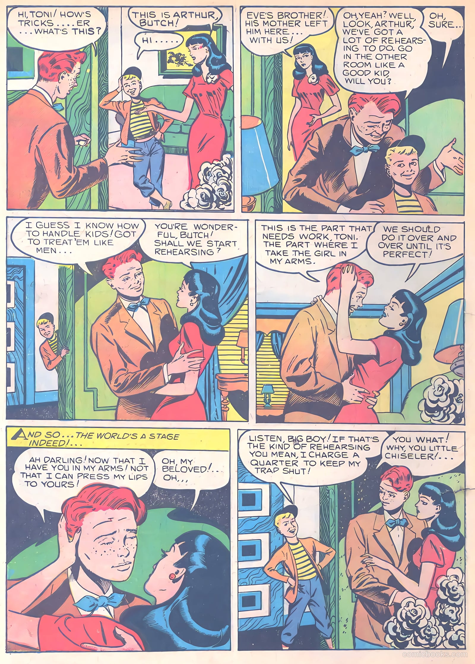 Popular Teen-Agers #5 (1950) — page 6 of 36