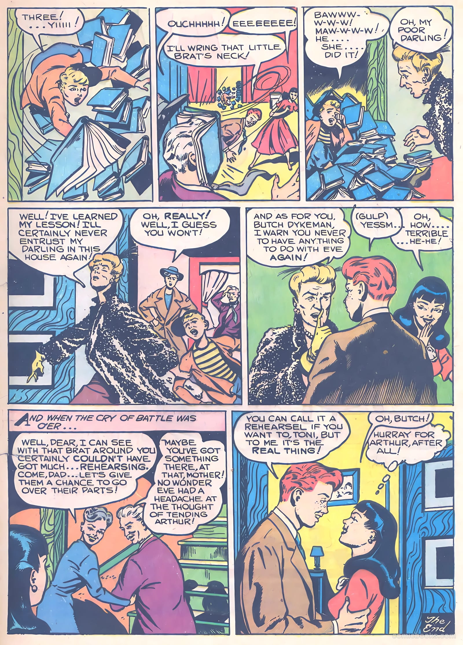 Popular Teen-Agers #5 (1950) — page 9 of 36