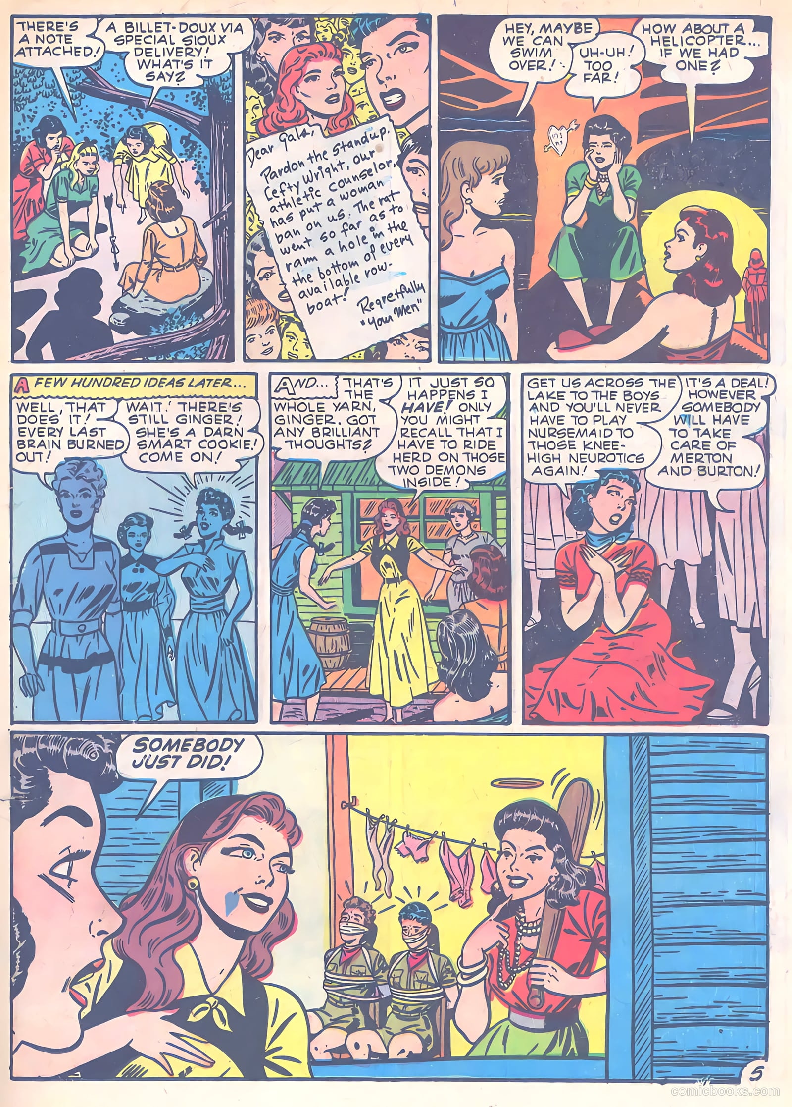 Popular Teen-Agers #5 (1950) — page 15 of 36