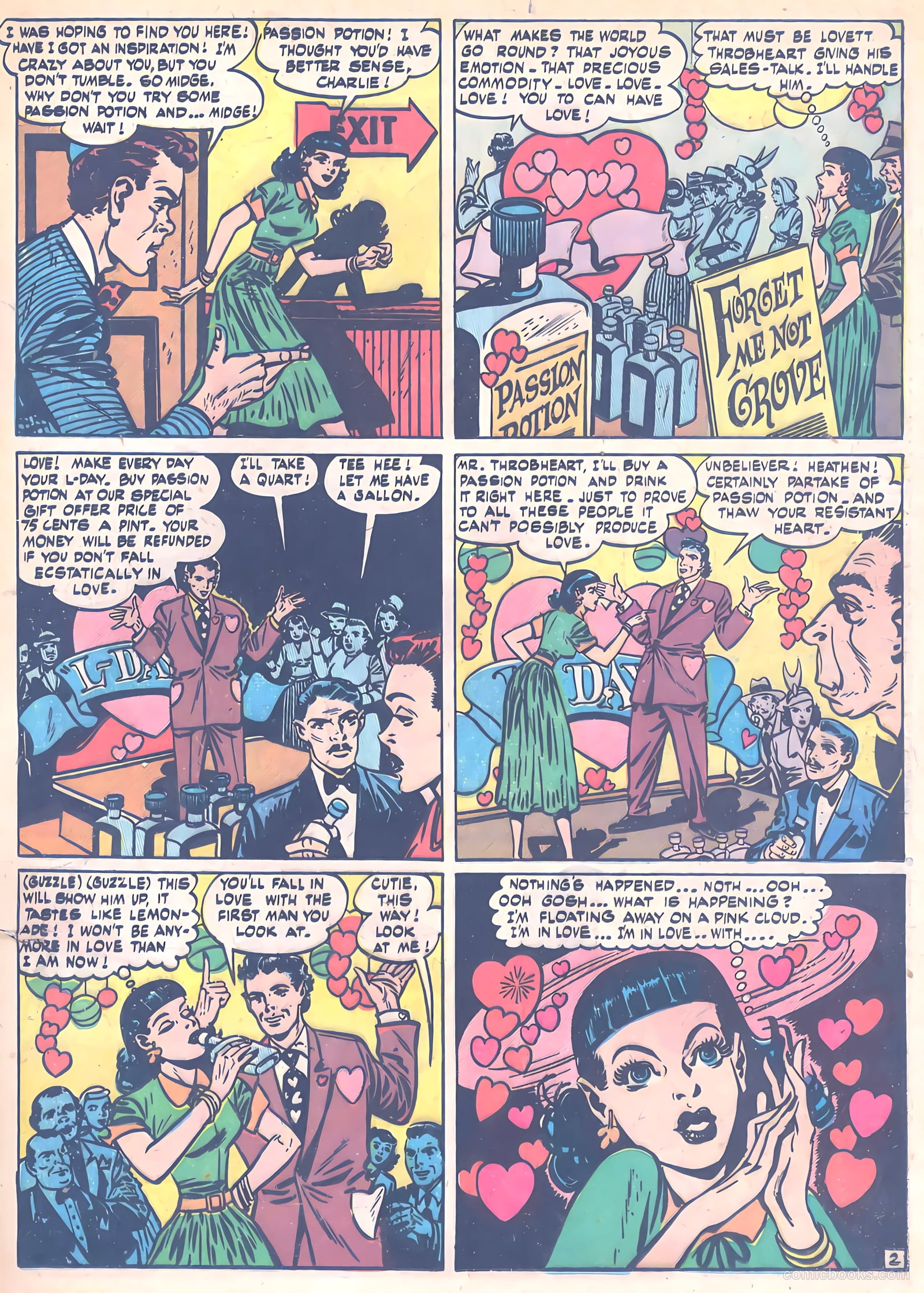 Popular Teen-Agers #5 (1950) — page 21 of 36
