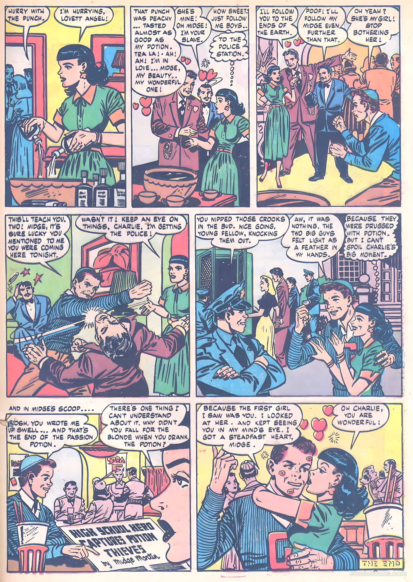 Popular Teen-Agers #5 (1950) — page 25 of 36
