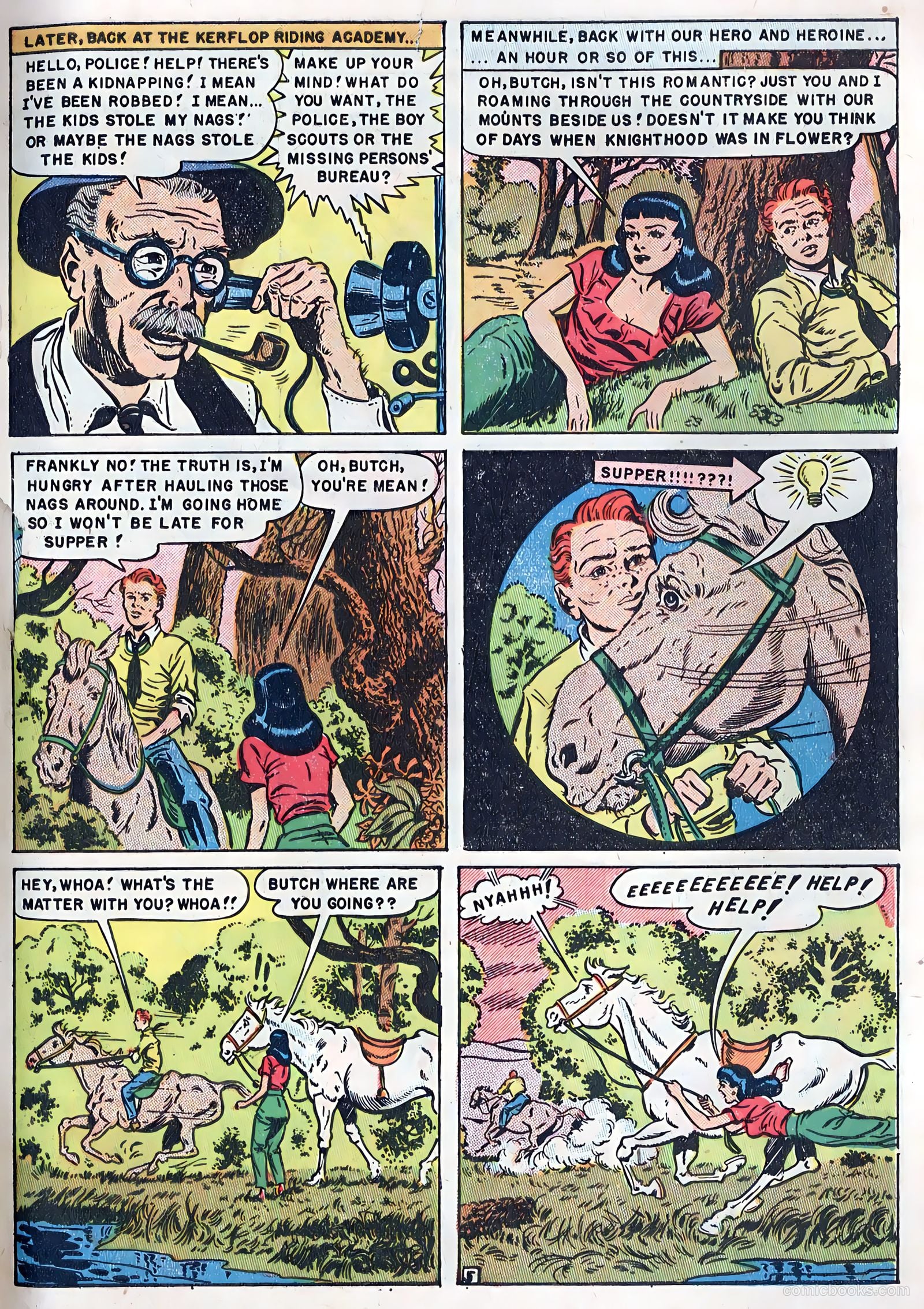Popular Teen-Agers #6 (1951) — page 7 of 36