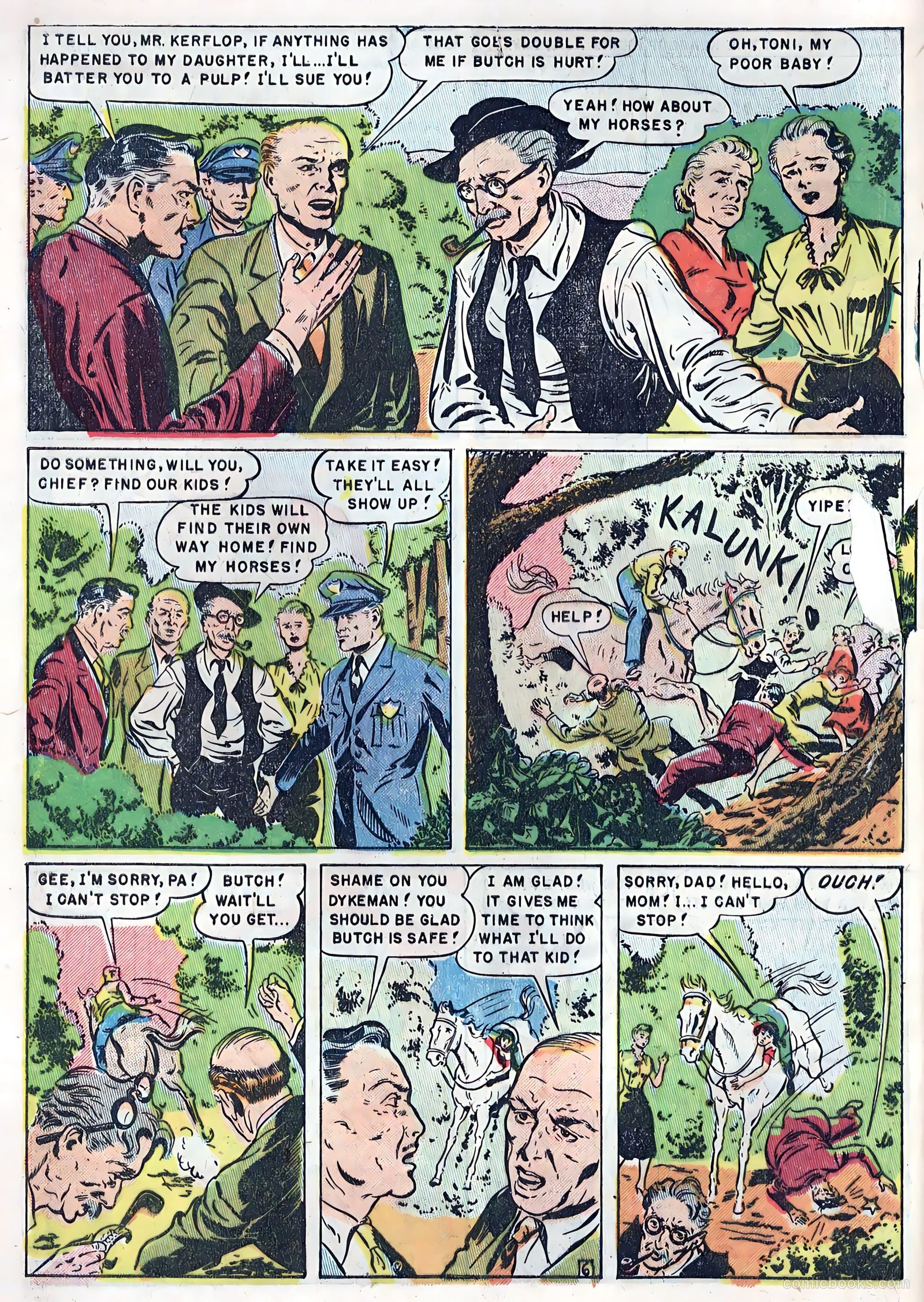 Popular Teen-Agers #6 (1951) — page 8 of 36