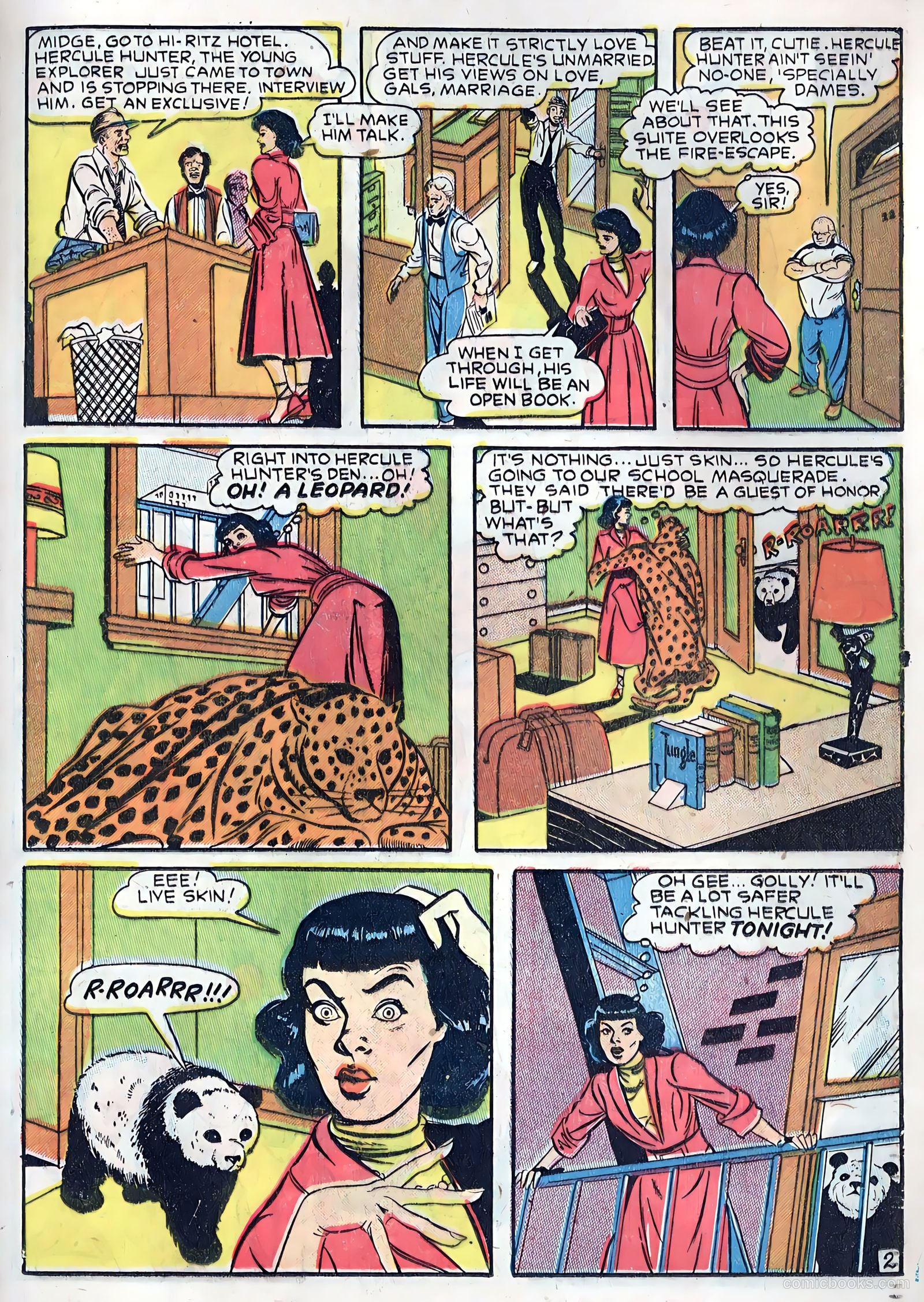 Popular Teen-Agers #6 (1951) — page 21 of 36