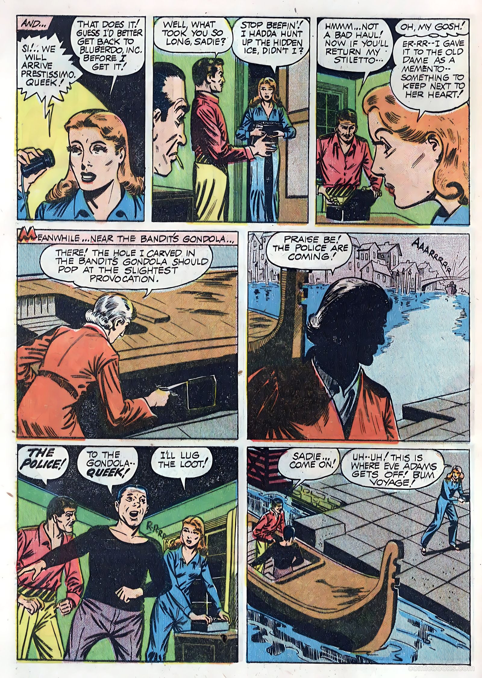 Popular Teen-Agers #6 (1951) — page 32 of 36
