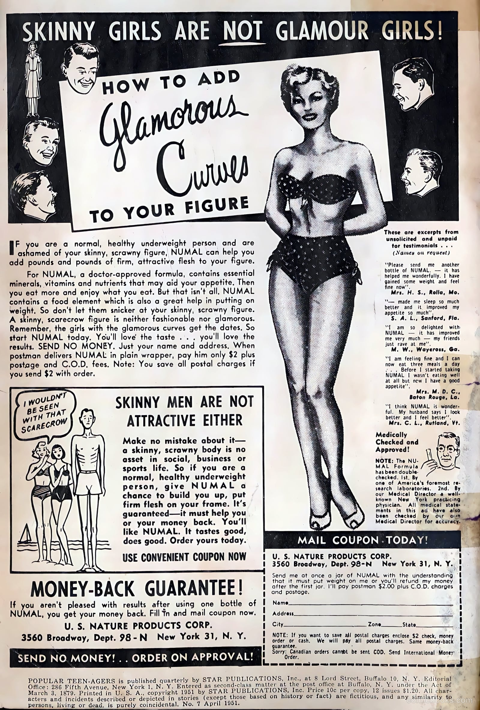 Popular Teen-Agers #7 (1951) — page 2 of 36