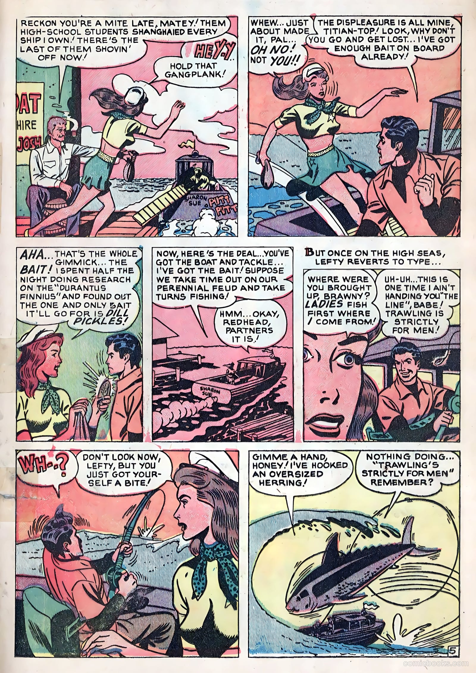 Popular Teen-Agers #7 (1951) — page 7 of 36
