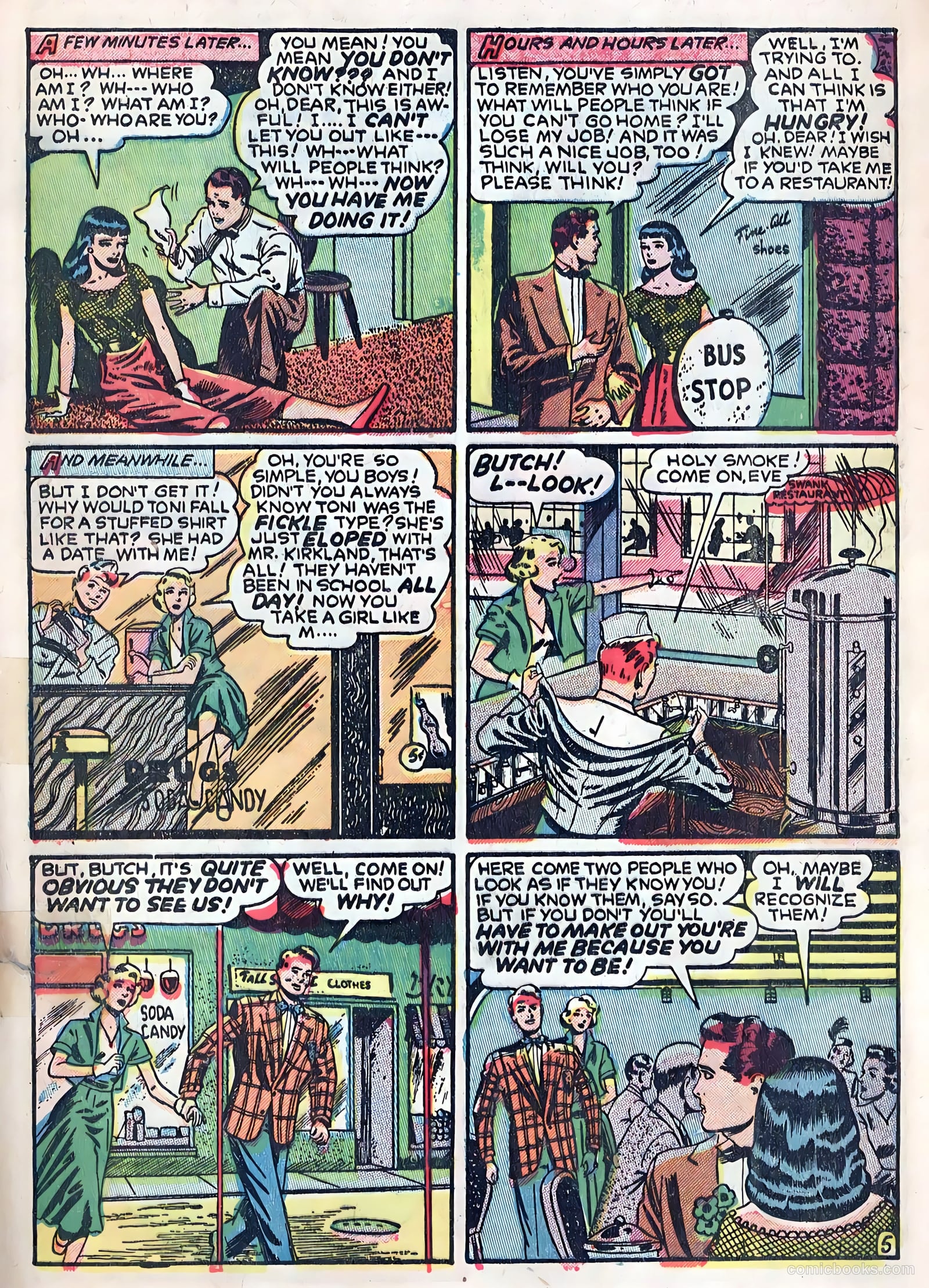 Popular Teen-Agers #7 (1951) — page 15 of 36