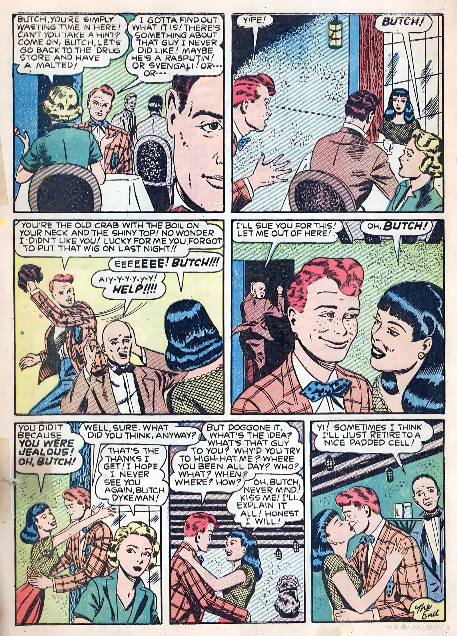 Popular Teen-Agers #7 (1951) — page 17 of 36