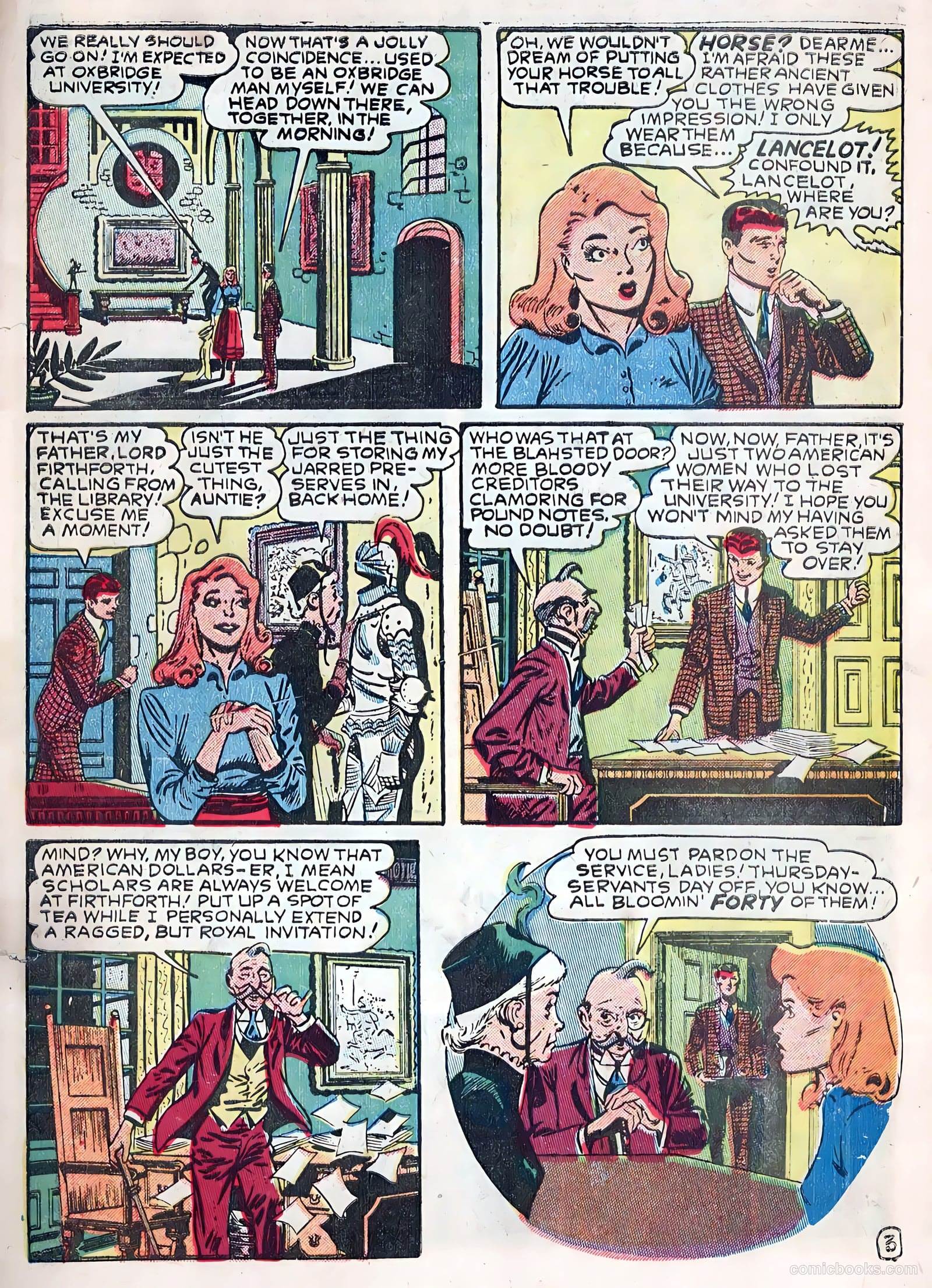 Popular Teen-Agers #7 (1951) — page 21 of 36