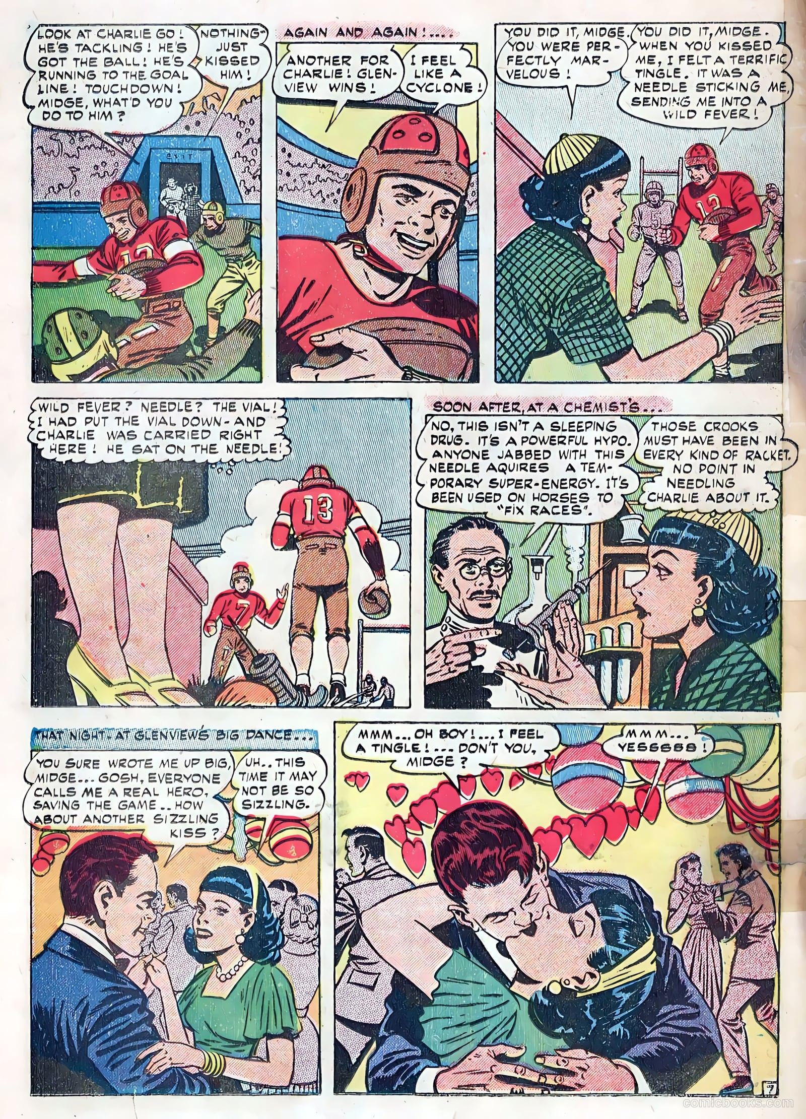 Popular Teen-Agers #7 (1951) — page 32 of 36