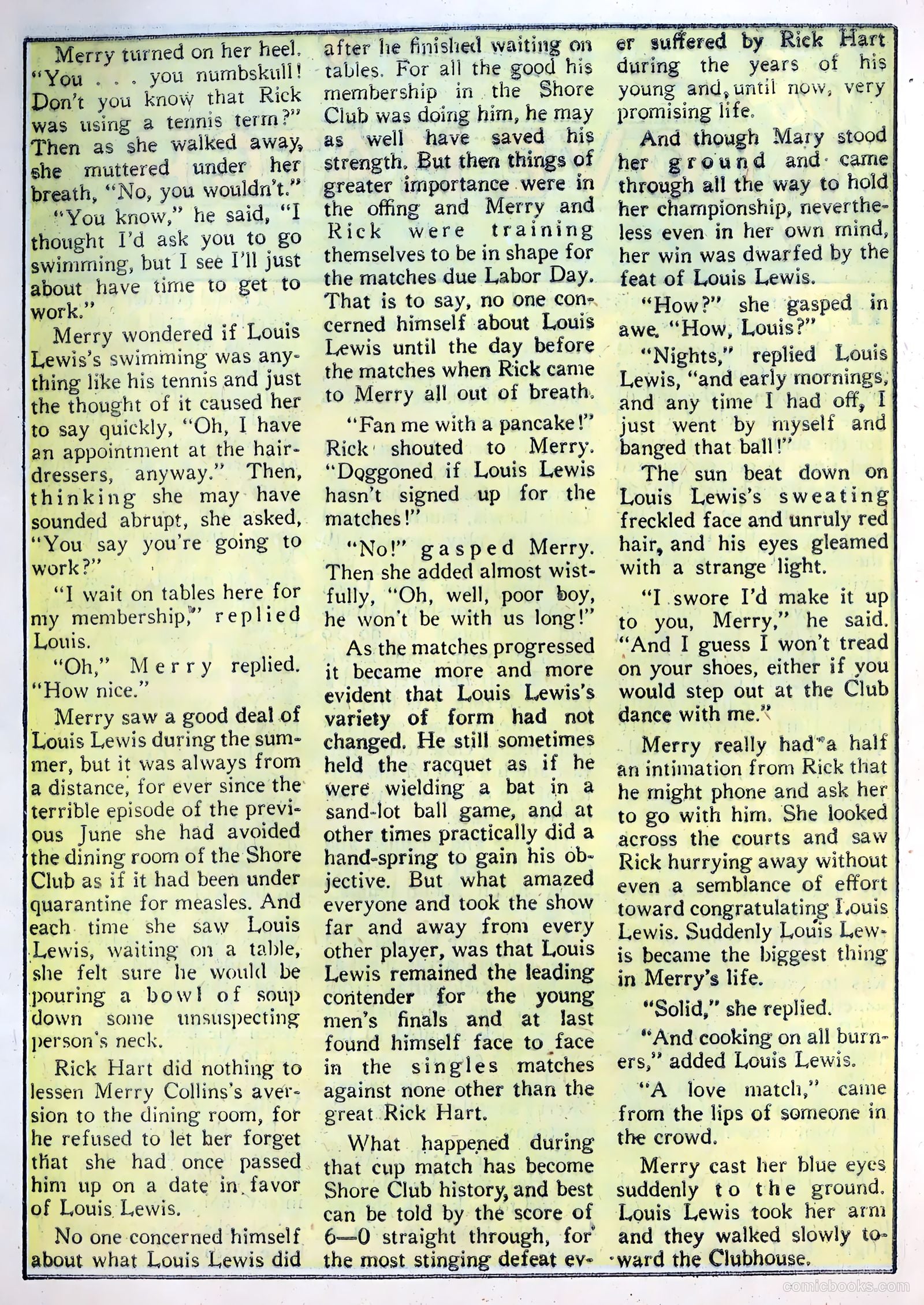 Popular Teen-Agers #8 (1951) — page 20 of 36