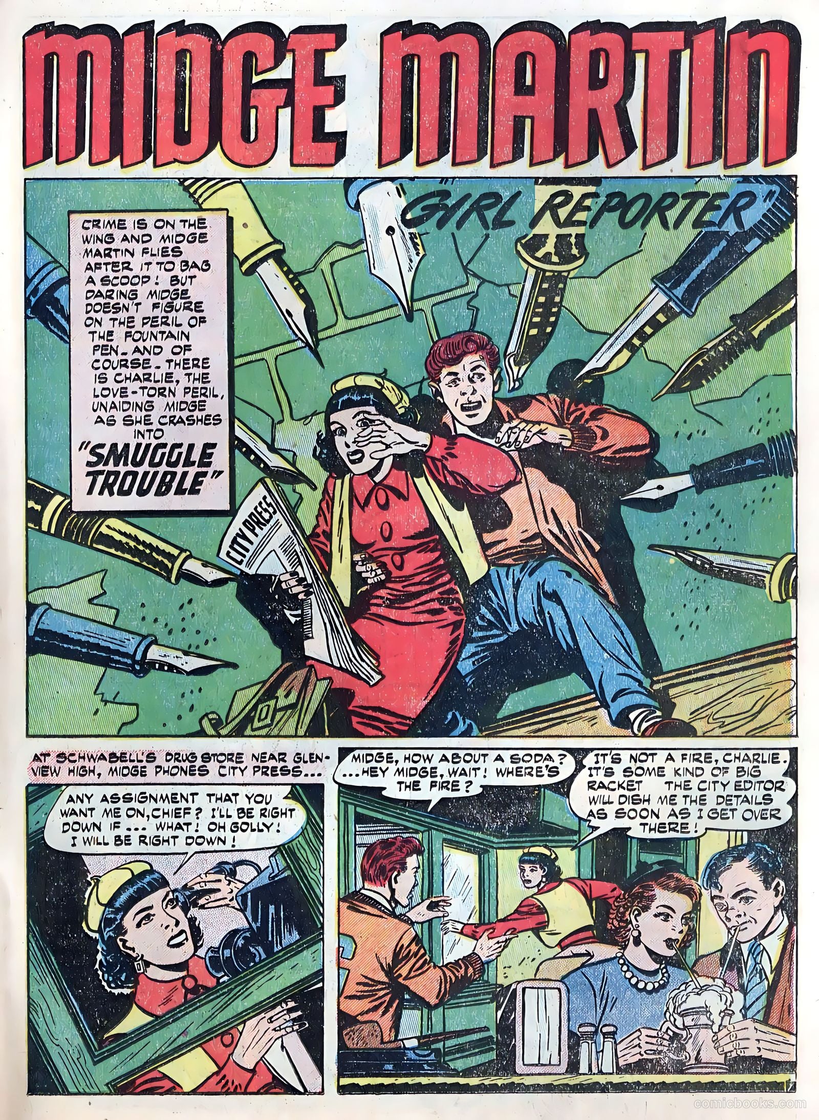 Popular Teen-Agers #8 (1951) — page 29 of 36