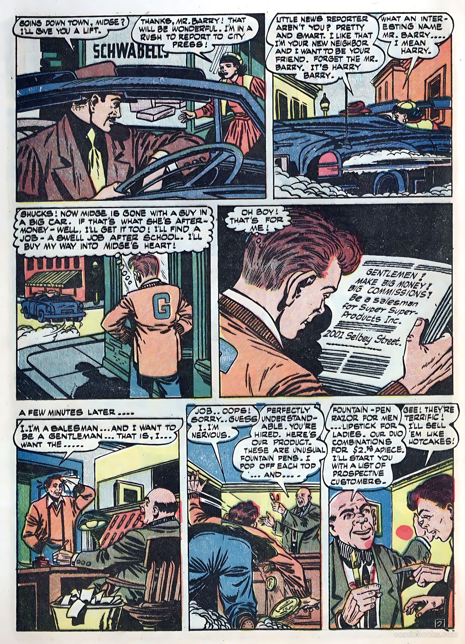Popular Teen-Agers #8 (1951) — page 30 of 36