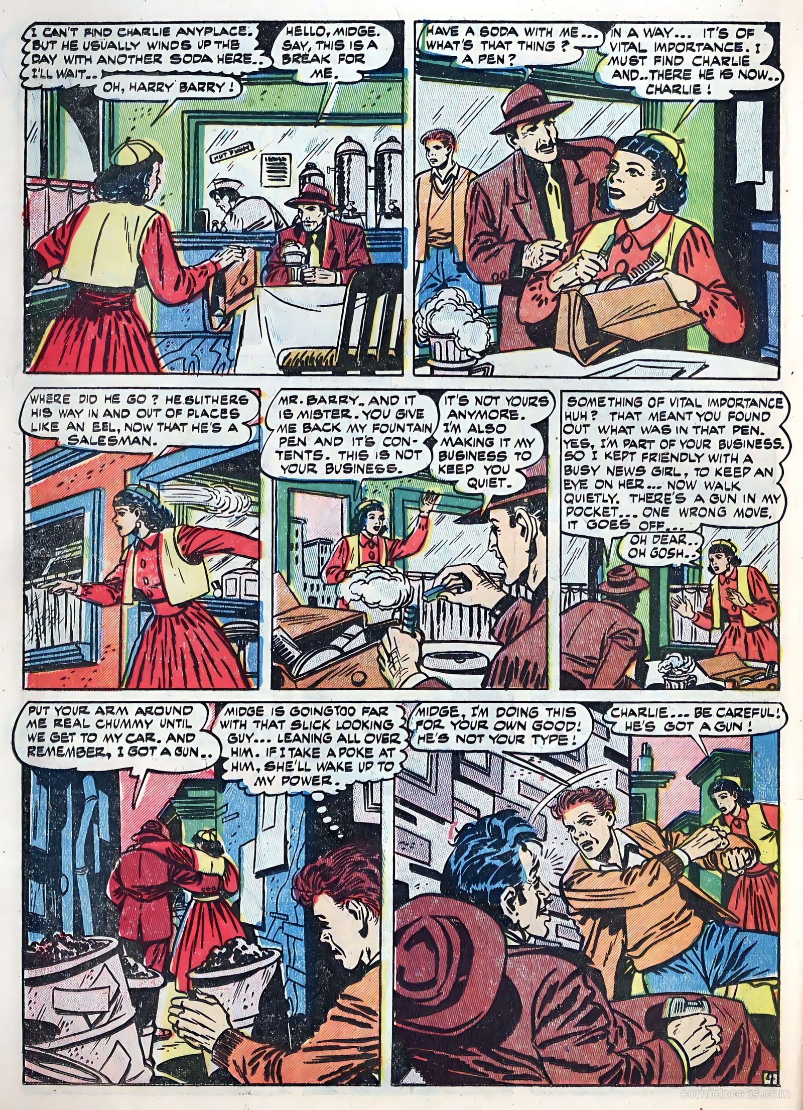 Popular Teen-Agers #8 (1951) — page 32 of 36