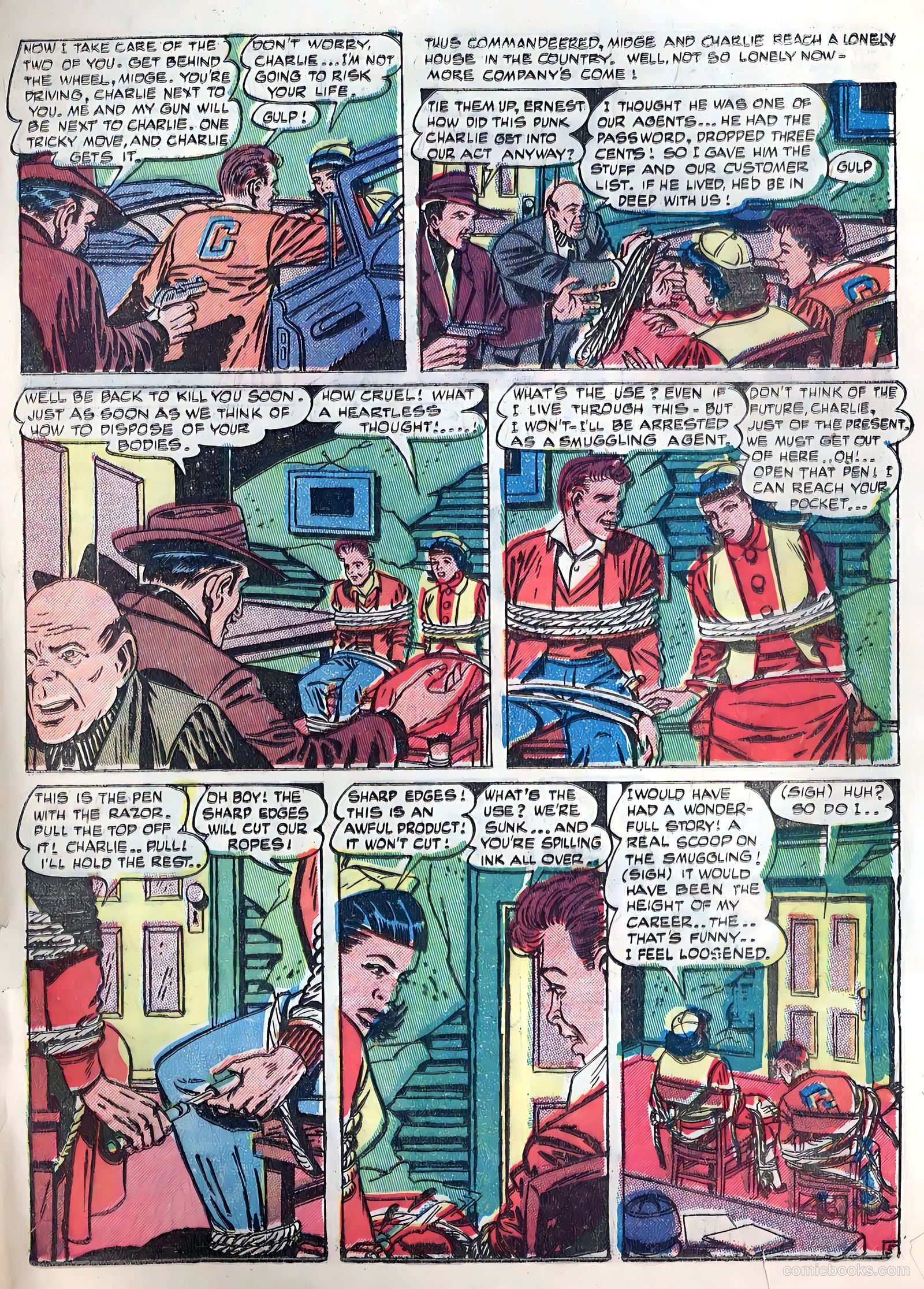 Popular Teen-Agers #8 (1951) — page 33 of 36