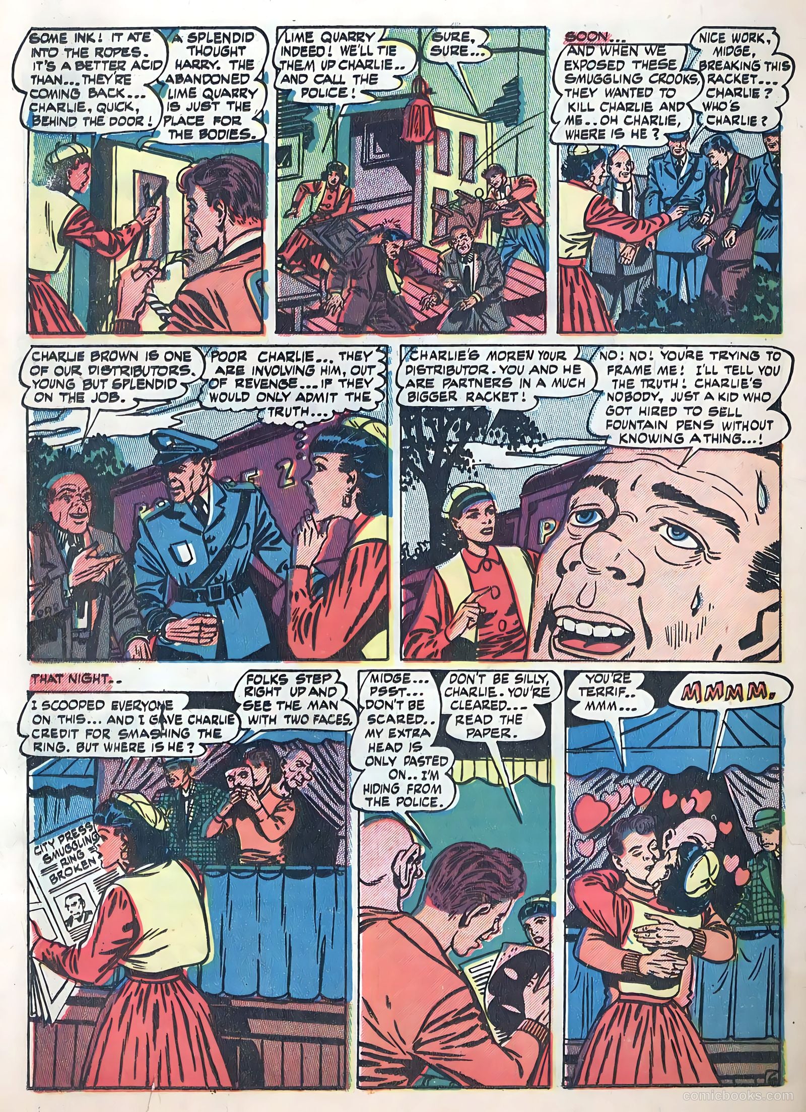 Popular Teen-Agers #8 (1951) — page 34 of 36